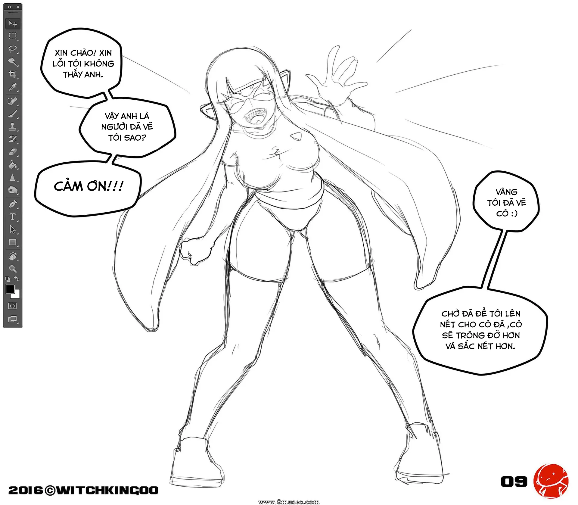 HentaiVN.net - Ảnh 11 - Splatoon That Wasn't Ink - Chap 1