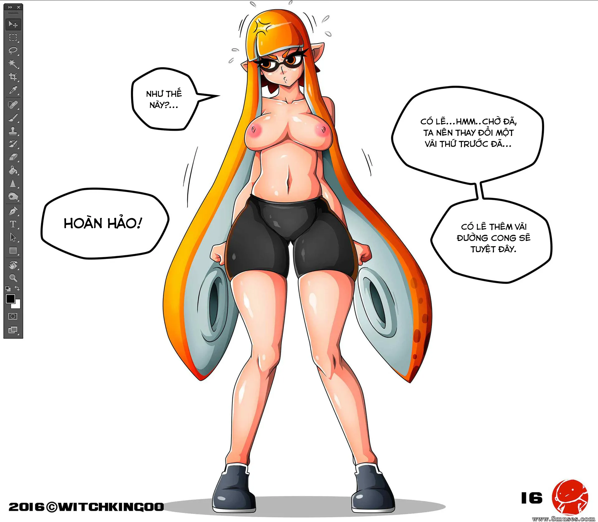 HentaiVN.net - Ảnh 18 - Splatoon That Wasn't Ink - Chap 1