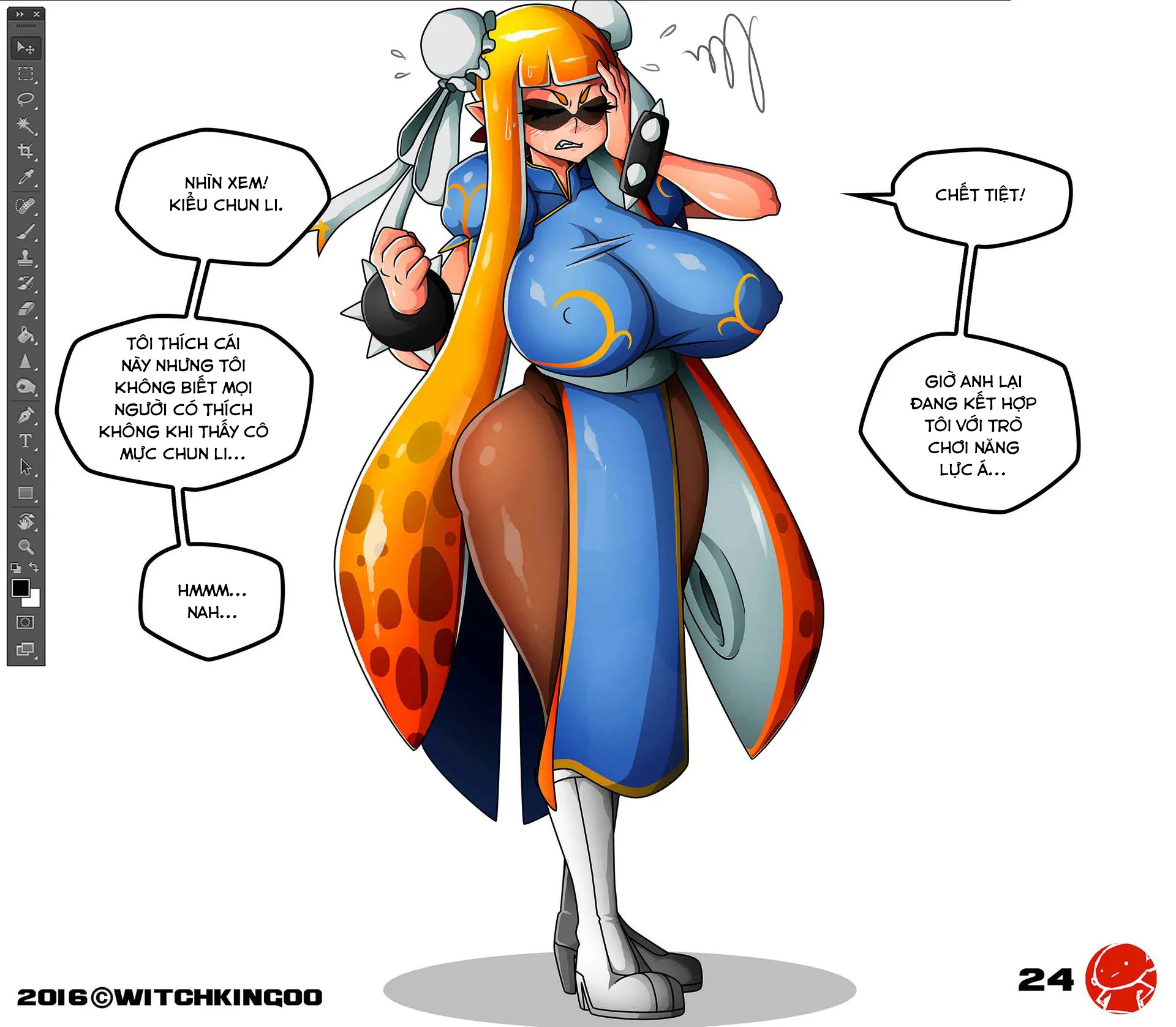 HentaiVN.net - Ảnh 26 - Splatoon That Wasn't Ink - Chap 1
