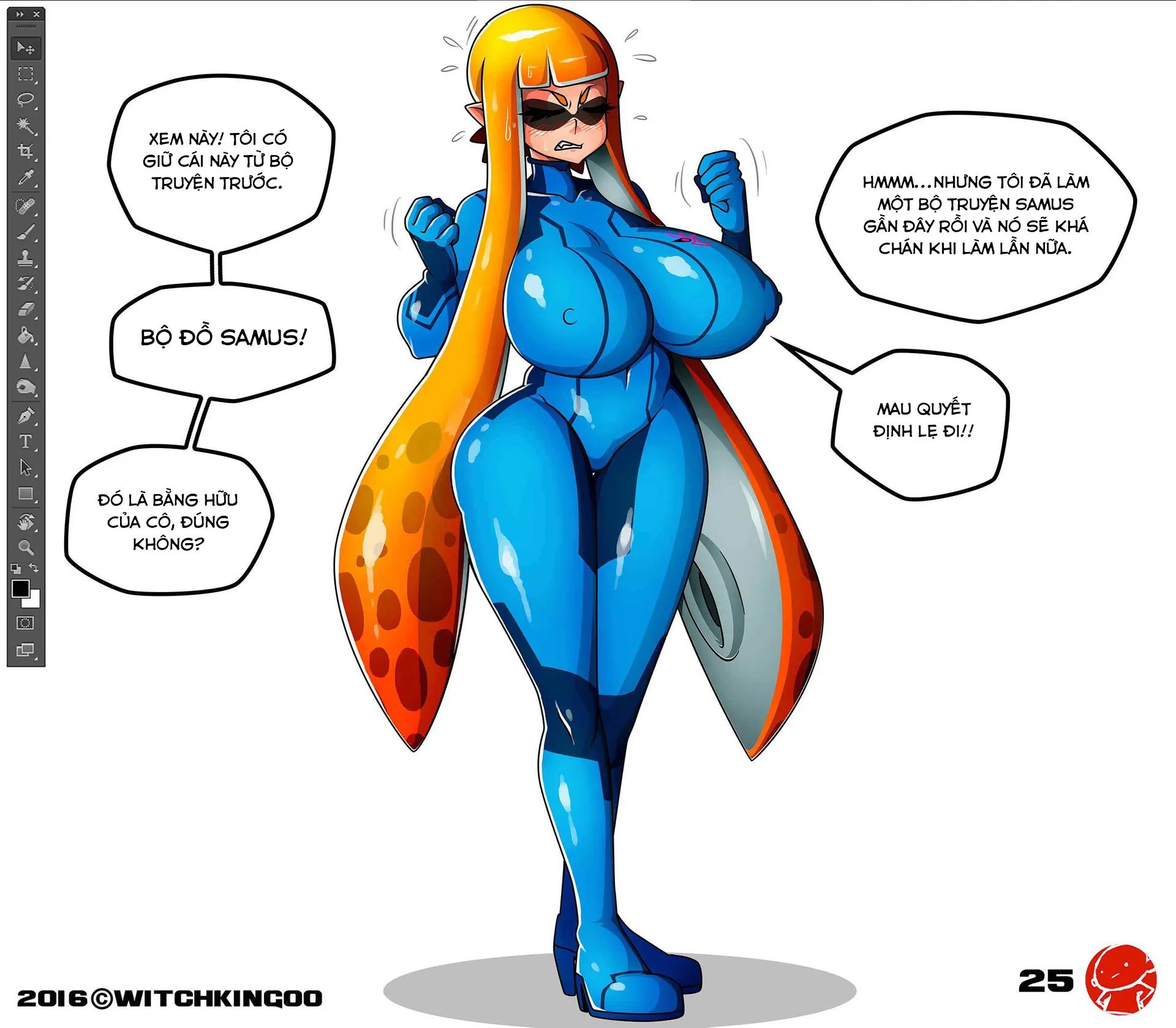 HentaiVN.net - Ảnh 27 - Splatoon That Wasn't Ink - Chap 1