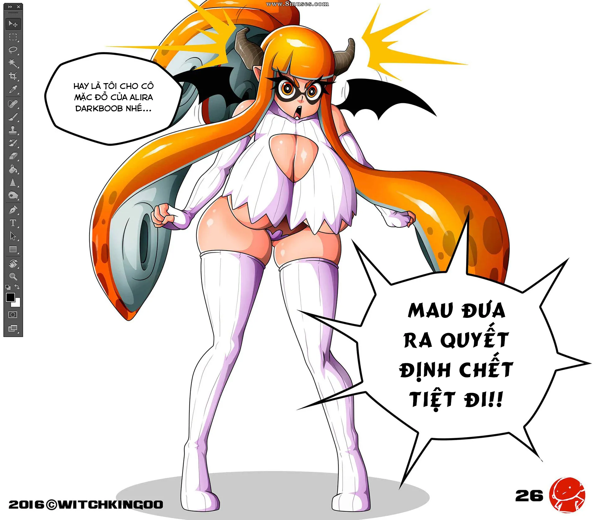 HentaiVN.net - Ảnh 28 - Splatoon That Wasn't Ink - Chap 1