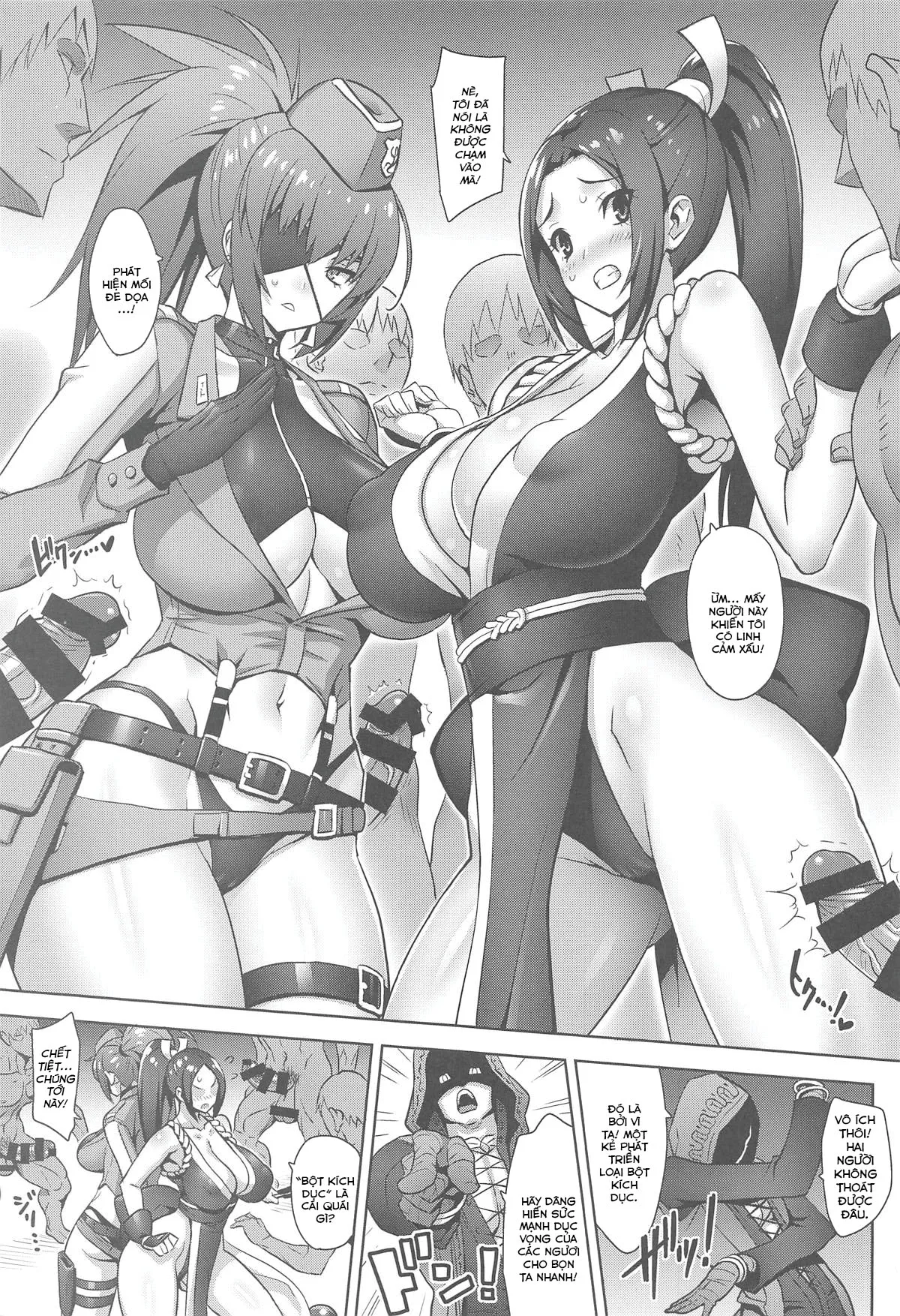 HentaiVN.net - Ảnh 3 - Bạo dâm nữ võ sĩ [Jiggling Fighter] - Chap 1