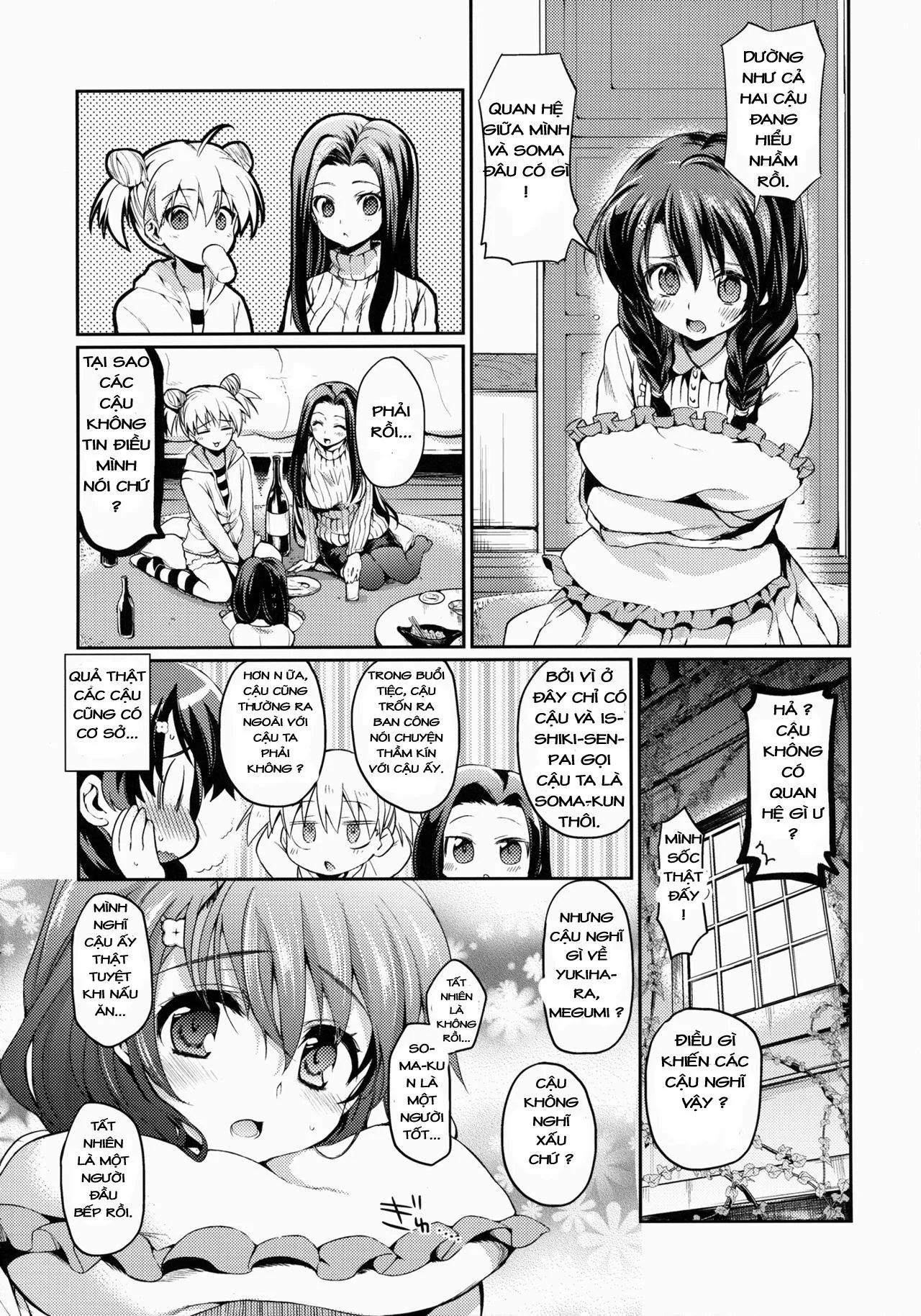 HentaiVN.net - Ảnh 4 - Houkago Hospitality (Shokugeki no Soma) [Lòng tốt của Houkago; 放課後ホスピタリティ] - Chap 1