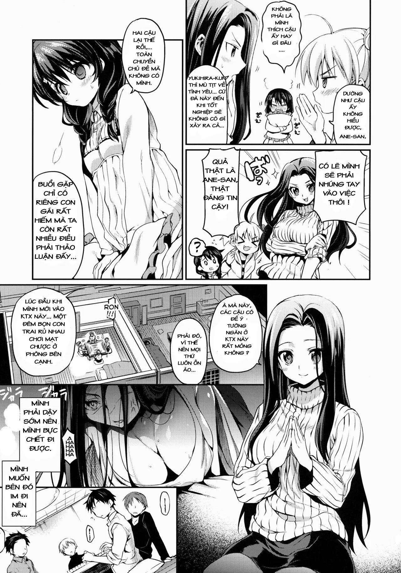HentaiVN.net - Ảnh 5 - Houkago Hospitality (Shokugeki no Soma) [Lòng tốt của Houkago; 放課後ホスピタリティ] - Chap 1