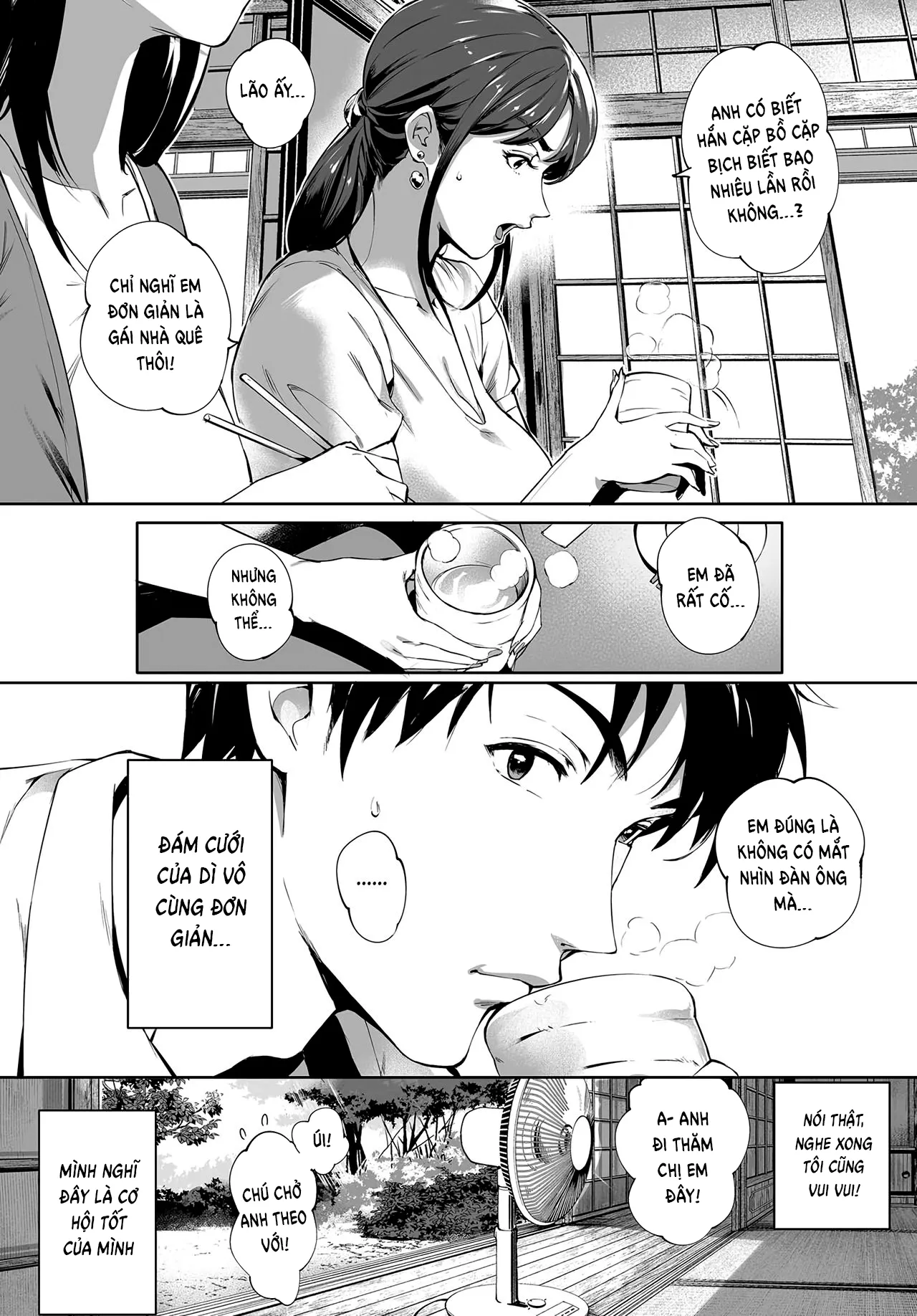 HentaiVN.net - Ảnh 5 - Tendrils in the Shadows [Kage no Tsuru Ito] - Chap 1