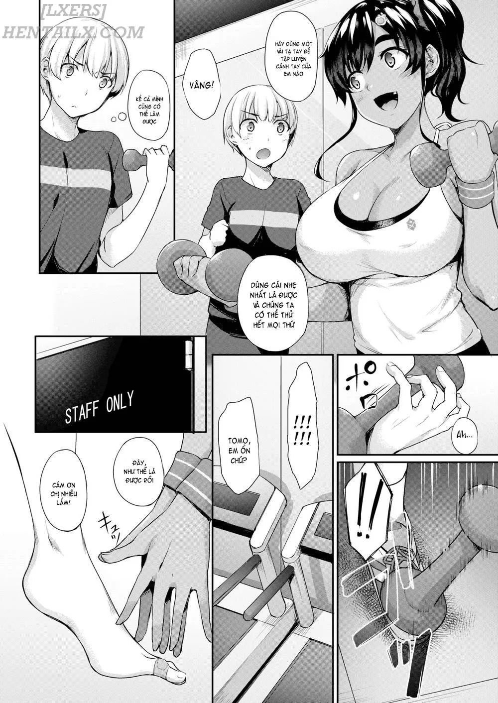 HentaiVN.net - Ảnh 7 - Pan! Pan! Pump!! [Comic Shitsurakuten 2018-12] - Chap 1
