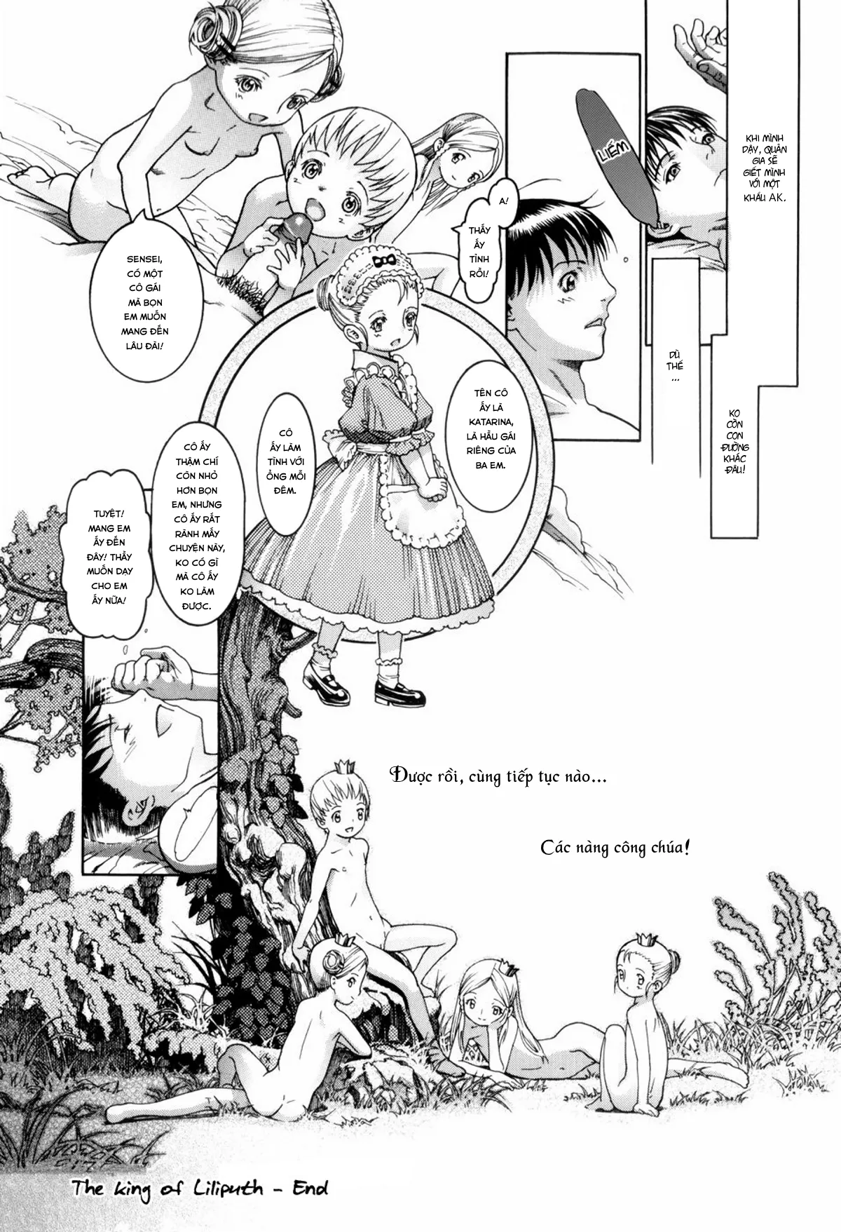 HentaiVN.net - Ảnh 25 - The King of Liliputh - Chap 1