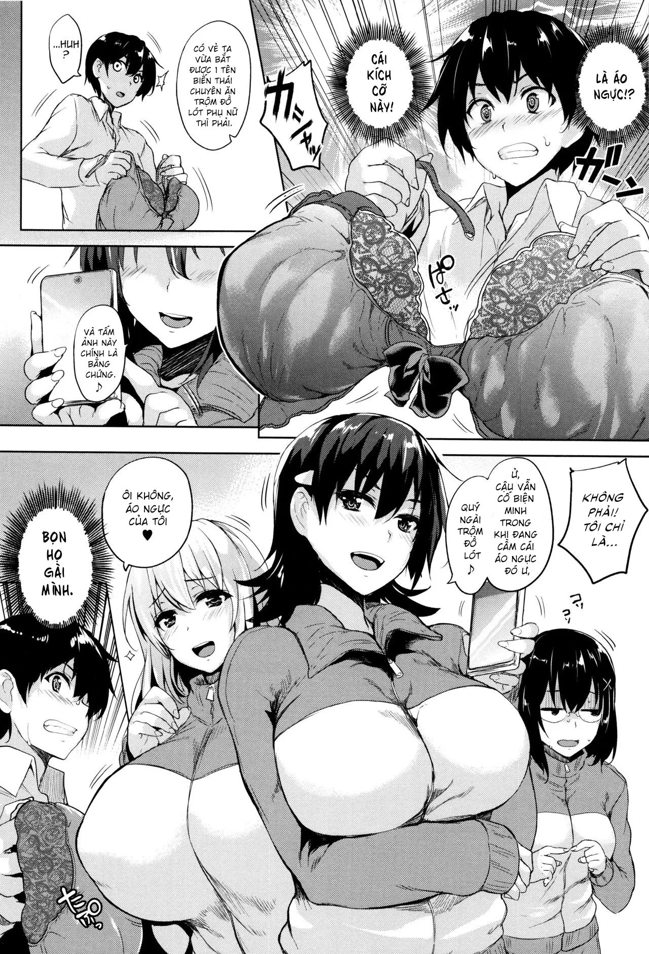 HentaiVN.net - Ảnh 5 - Only My Oppai Soul [Ikkyuu Nyuukon] - Chap 2
