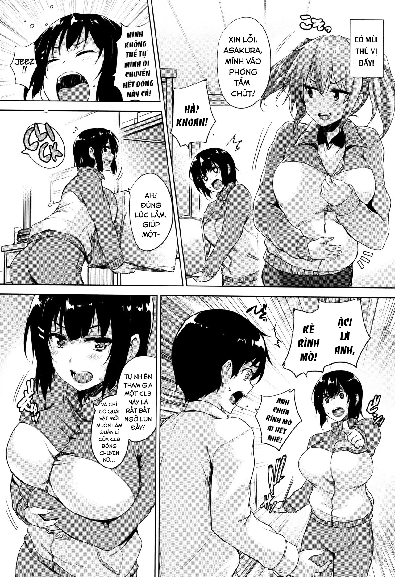 HentaiVN.net - Ảnh 3 - Only My Oppai Soul [Ikkyuu Nyuukon] - Chap 3