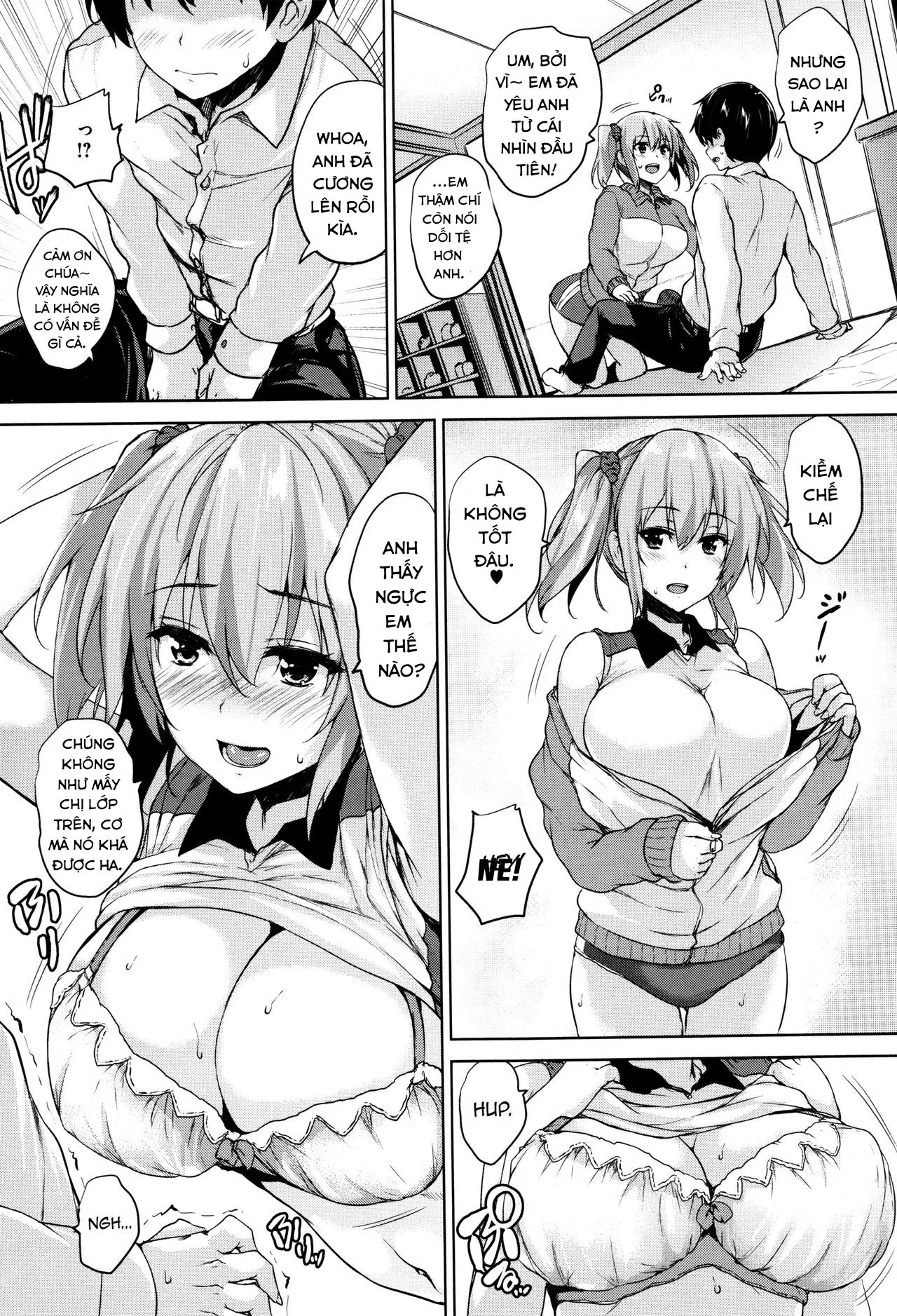 HentaiVN.net - Ảnh 8 - Only My Oppai Soul [Ikkyuu Nyuukon] - Chap 3