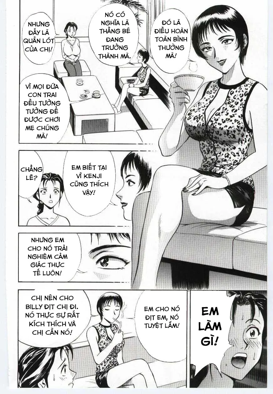 HentaiVN.net - Ảnh 4 - Mẹ sẽ làm gì? [What will mom do] - Chap 1