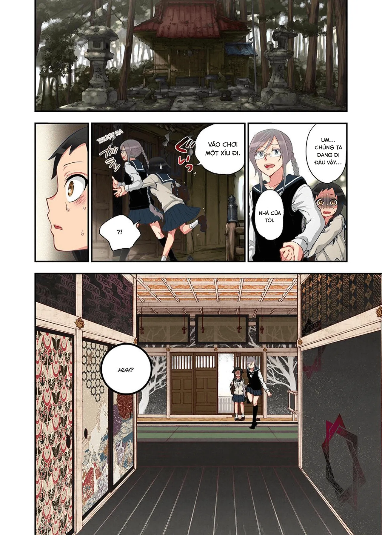 HentaiVN.net - Ảnh 10 - Onaka Ni Ippai, Ayakashi No Tane - Chap 1