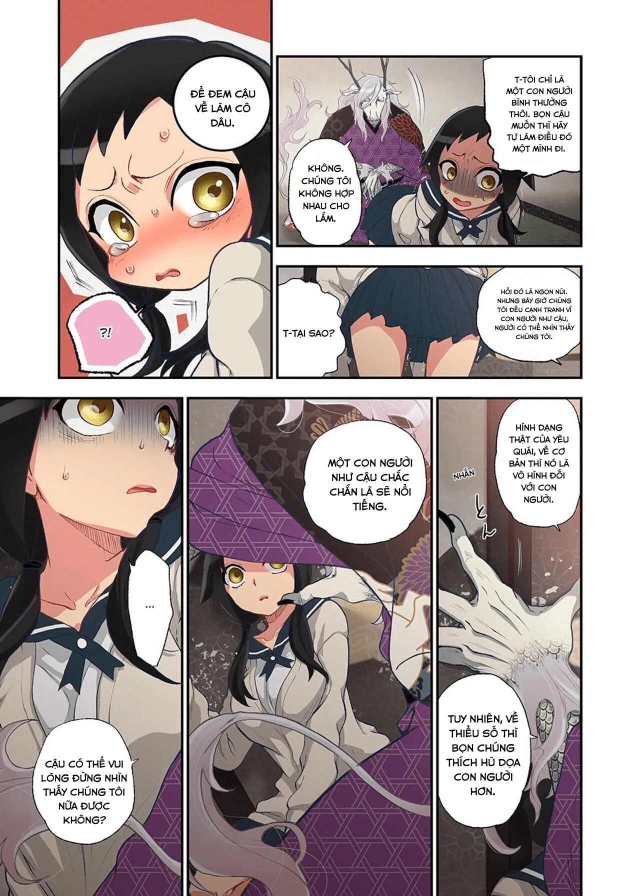 HentaiVN.net - Ảnh 17 - Onaka Ni Ippai, Ayakashi No Tane - Chap 1