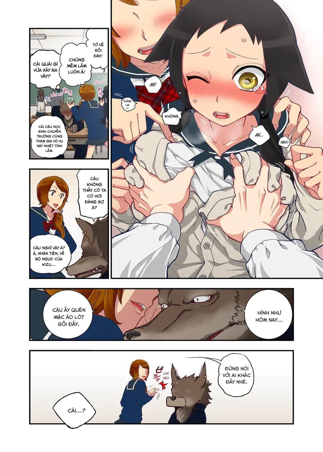 HentaiVN.net - Ảnh 12 - Onaka Ni Ippai, Ayakashi No Tane - Chap 2