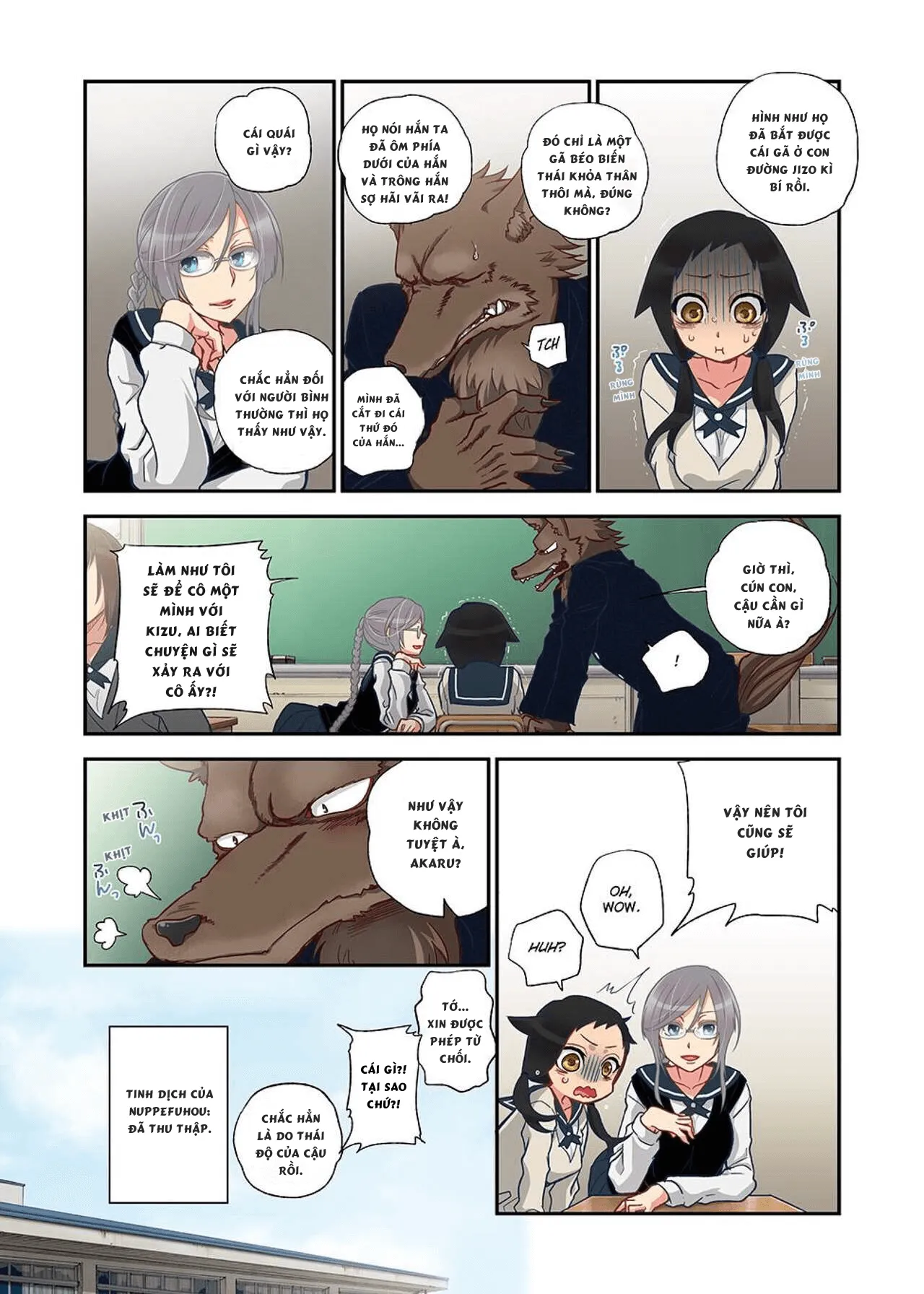HentaiVN.net - Ảnh 13 - Onaka Ni Ippai, Ayakashi No Tane - Chap 3