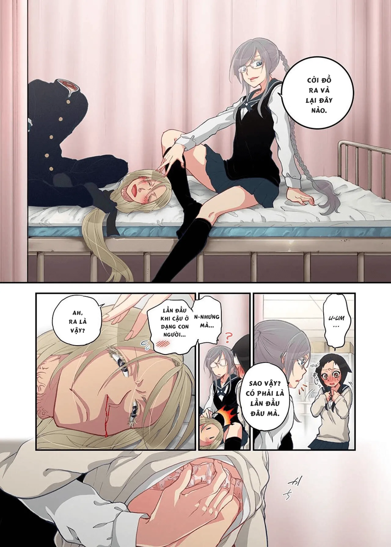 HentaiVN.net - Ảnh 29 - Onaka Ni Ippai, Ayakashi No Tane - Chap 3