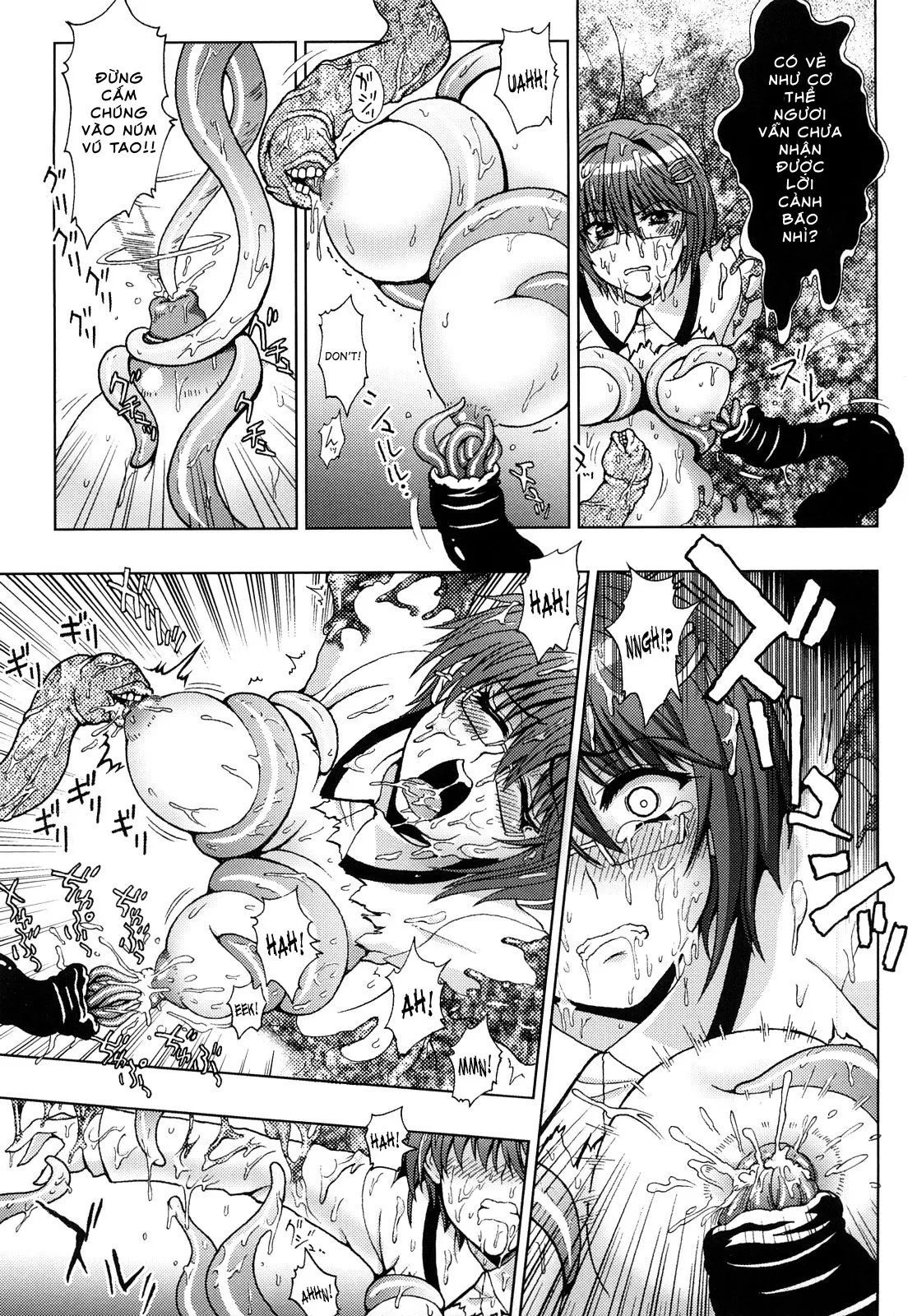 HentaiVN.net - Ảnh 4 - Inyouchuu ~Ryoushoku Gakuen Taimaroku~ - Chap 2
