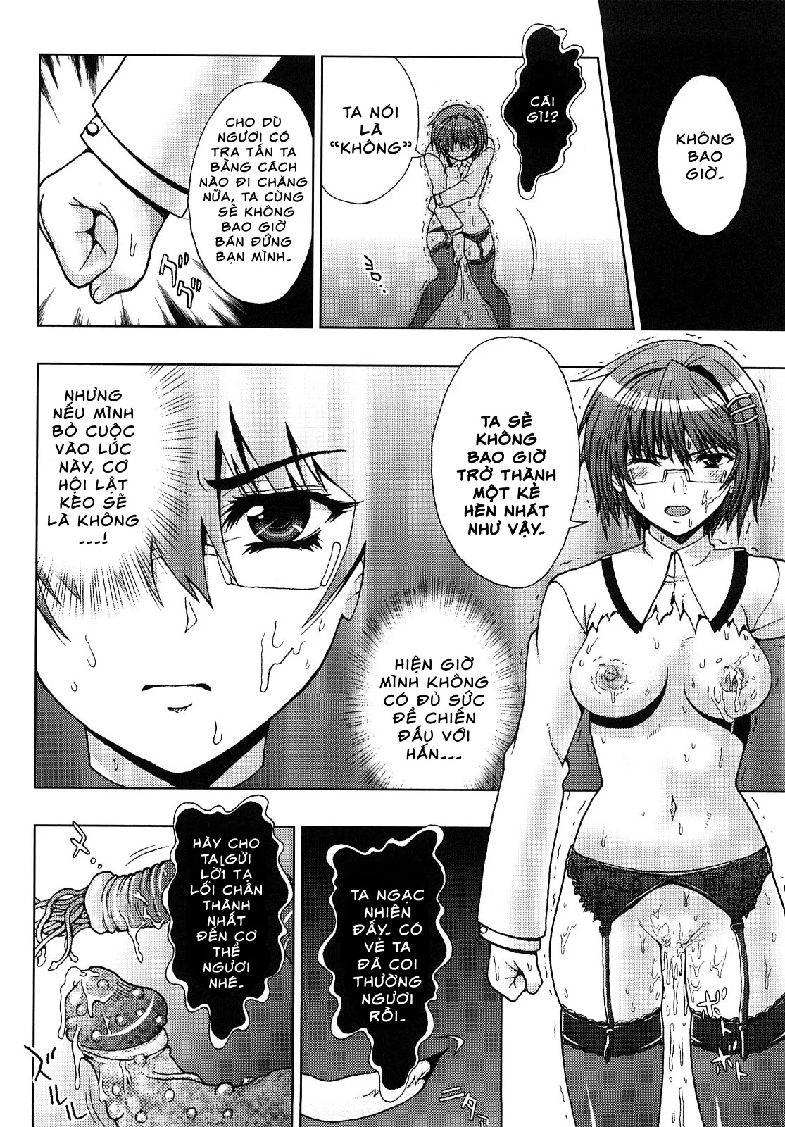 HentaiVN.net - Ảnh 9 - Inyouchuu ~Ryoushoku Gakuen Taimaroku~ - Chap 2