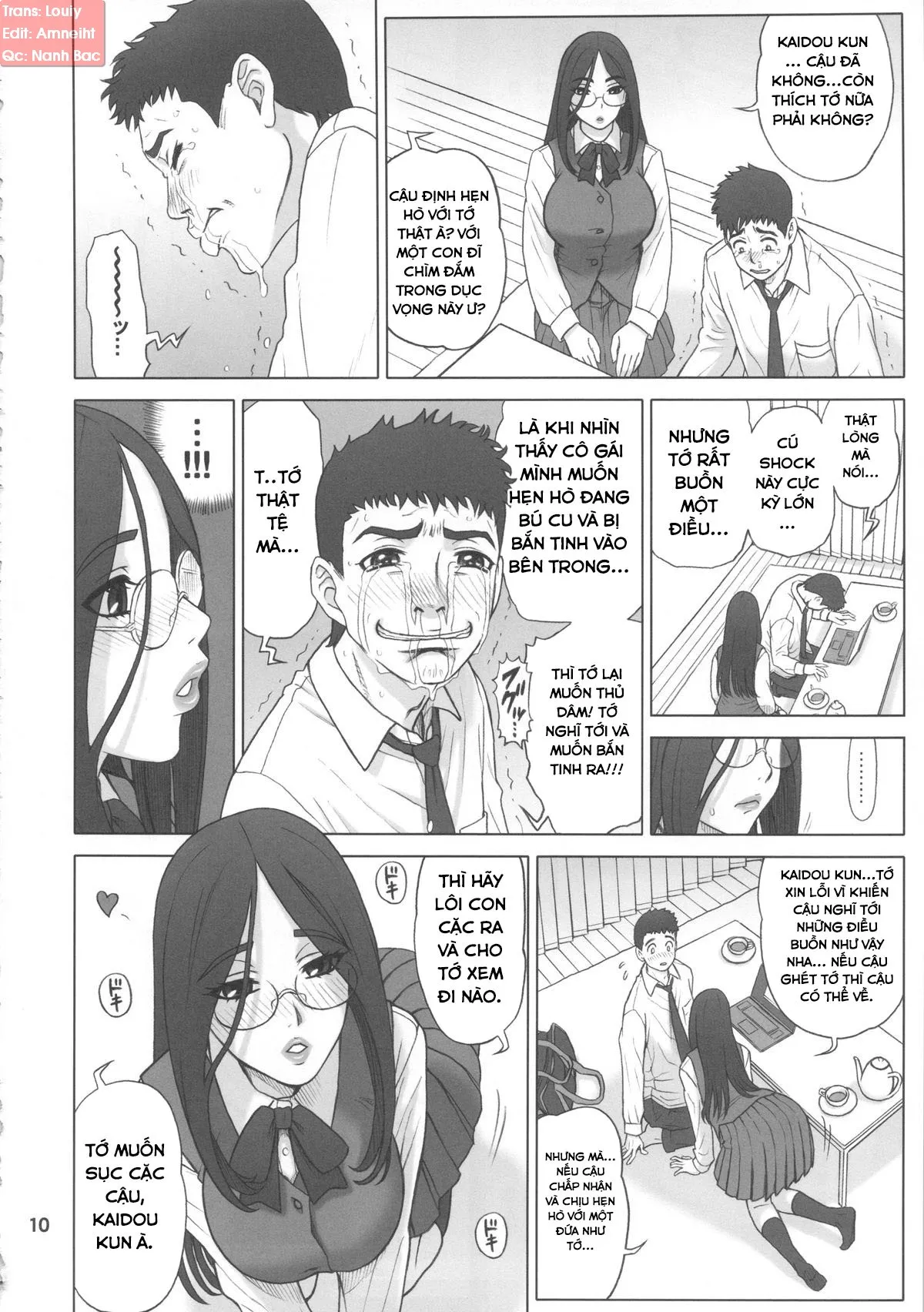 HentaiVN.net - Ảnh 10 - 28 Kaiten - Majime Bitch No Shiyou Hou. - Chap 1