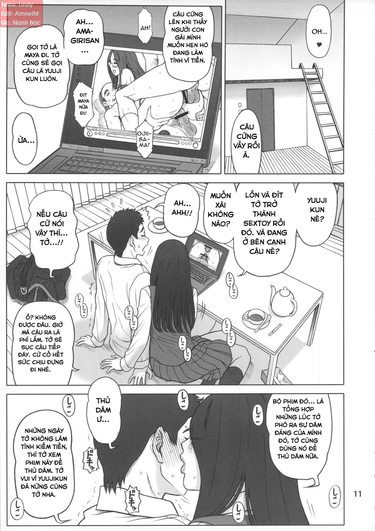 HentaiVN.net - Ảnh 11 - 28 Kaiten - Majime Bitch No Shiyou Hou. - Chap 1