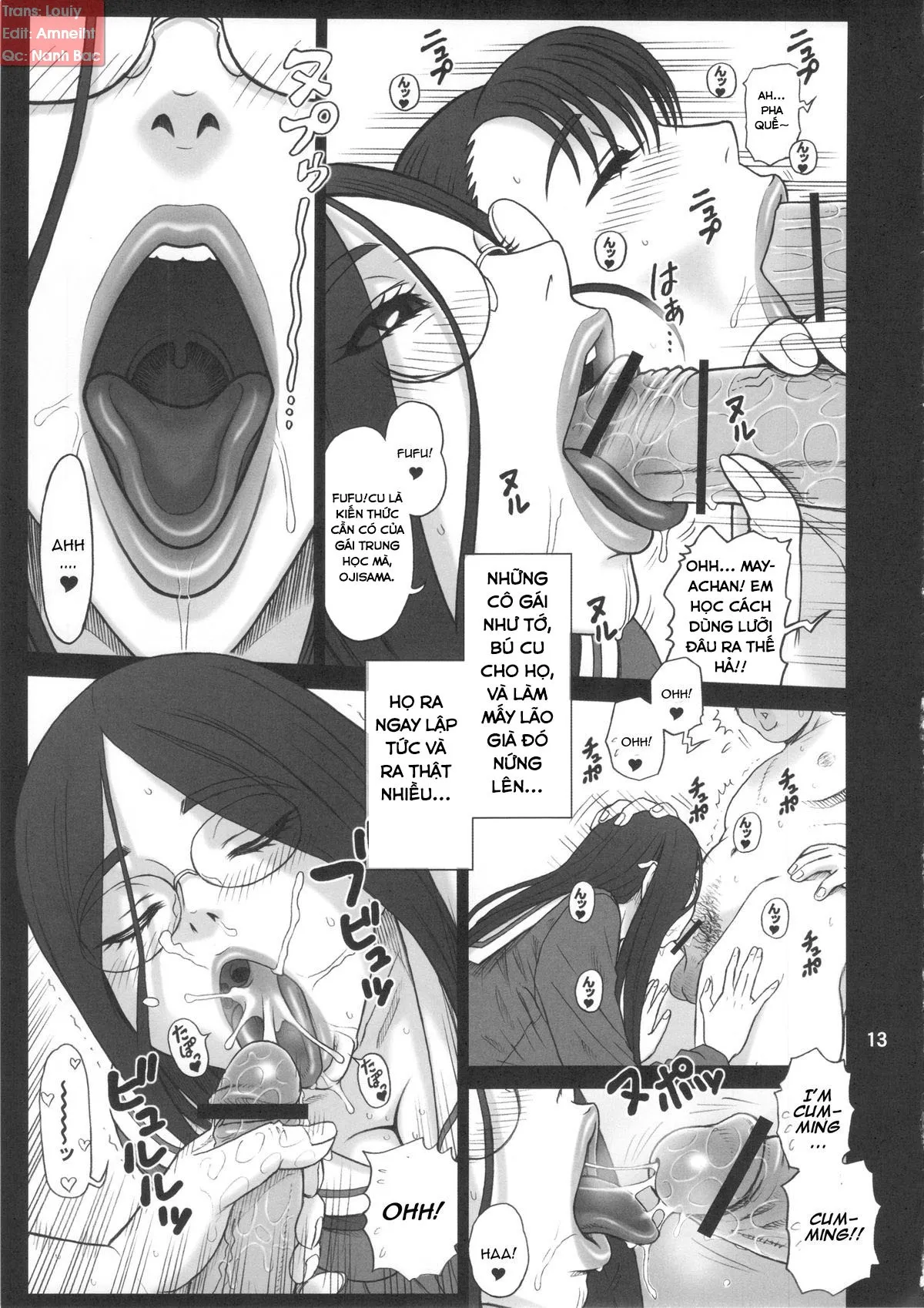 HentaiVN.net - Ảnh 13 - 28 Kaiten - Majime Bitch No Shiyou Hou. - Chap 1