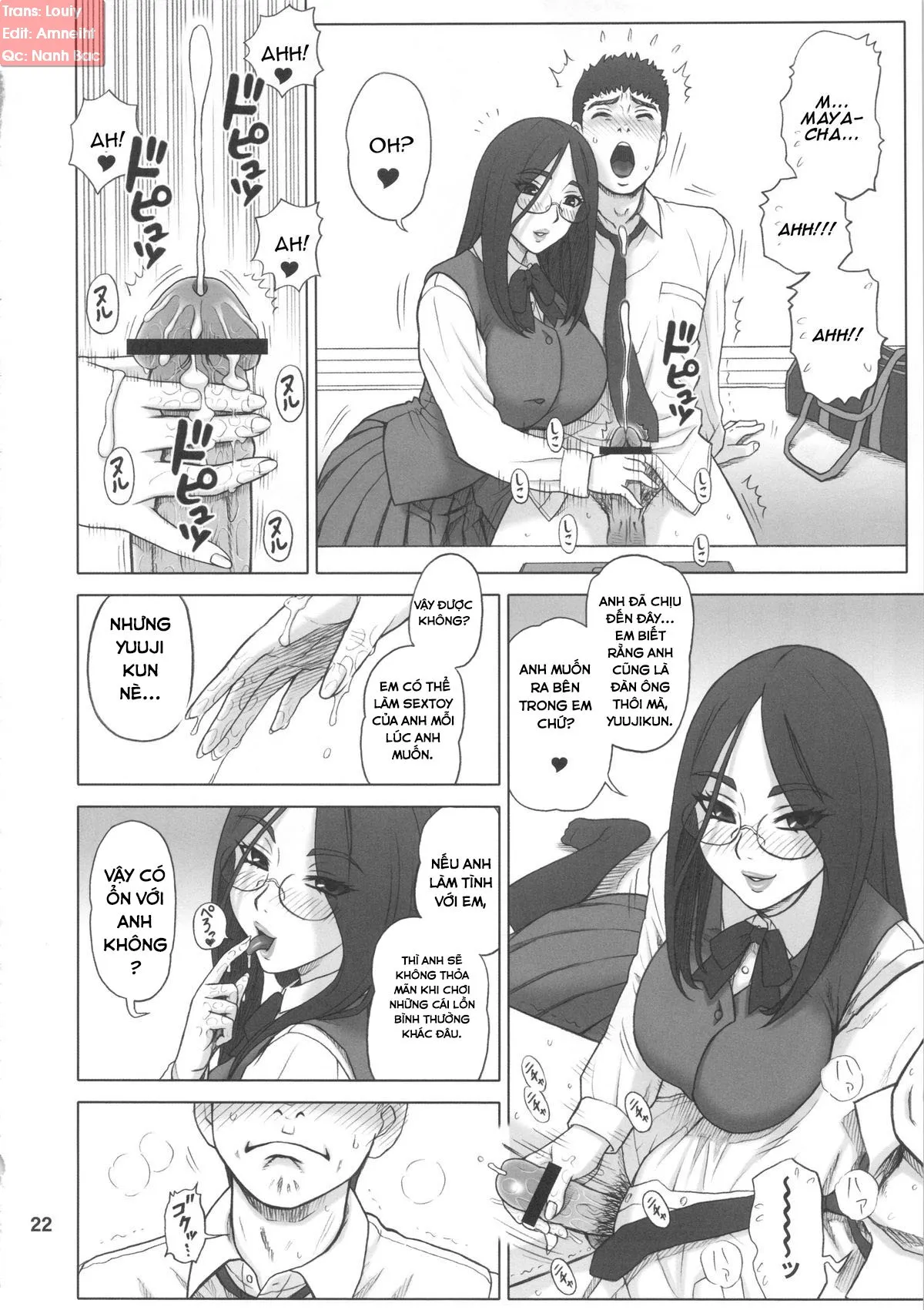 HentaiVN.net - Ảnh 22 - 28 Kaiten - Majime Bitch No Shiyou Hou. - Chap 1