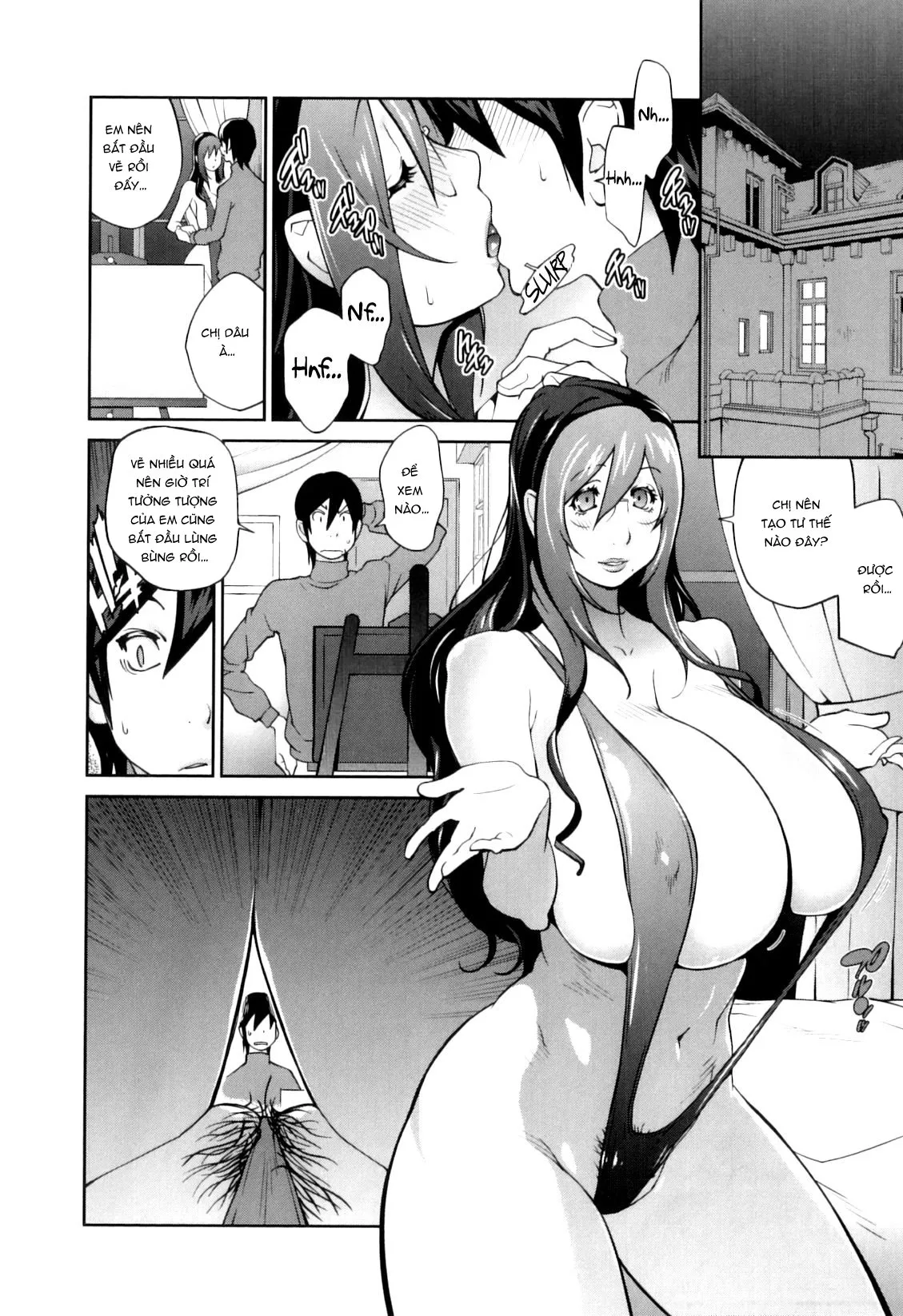 HentaiVN.net - Ảnh 6 - Doukoku no Taiyou Koukotsu no Tsuki - Chap 4
