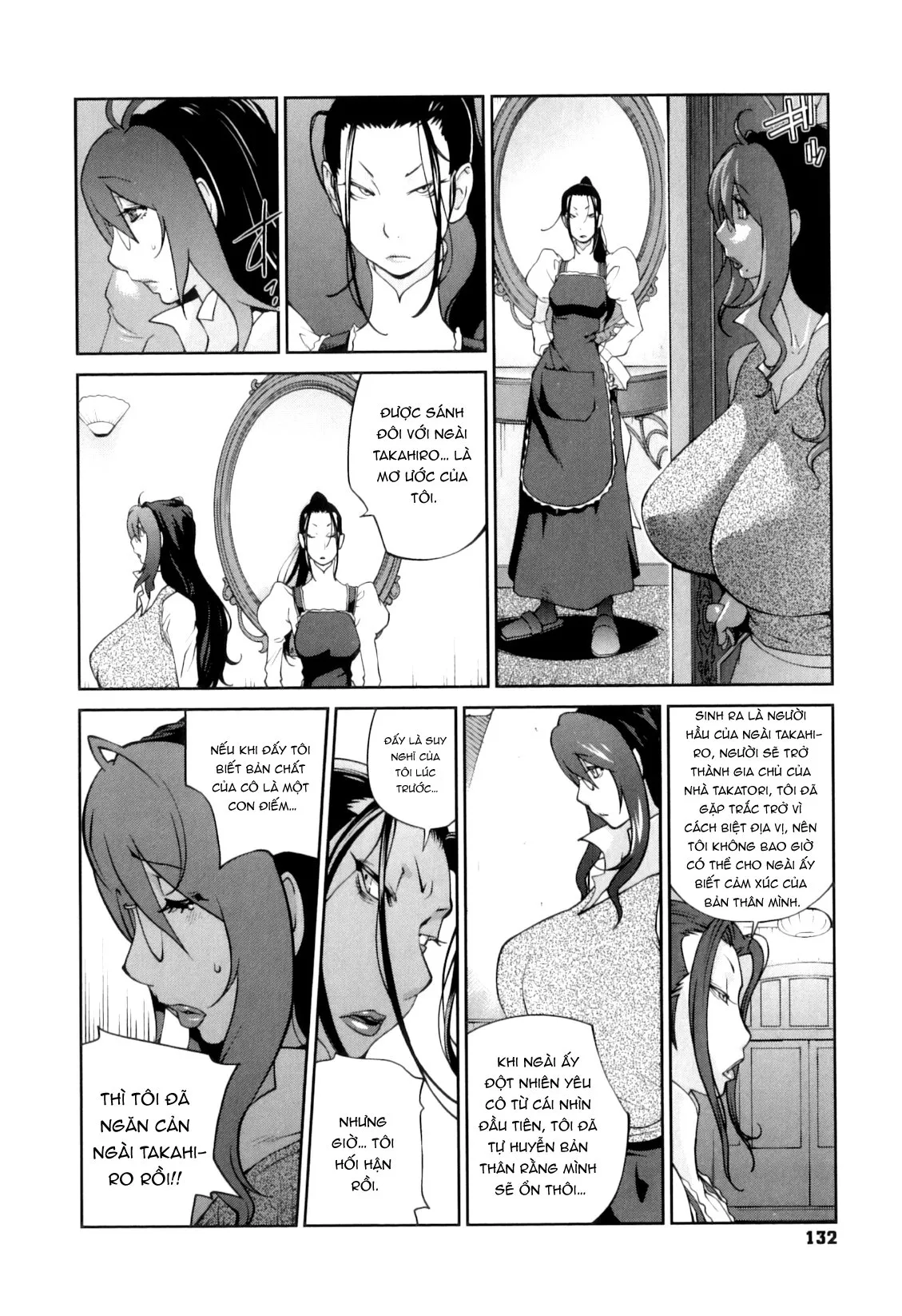 HentaiVN.net - Ảnh 10 - Doukoku no Taiyou Koukotsu no Tsuki - Chap 5