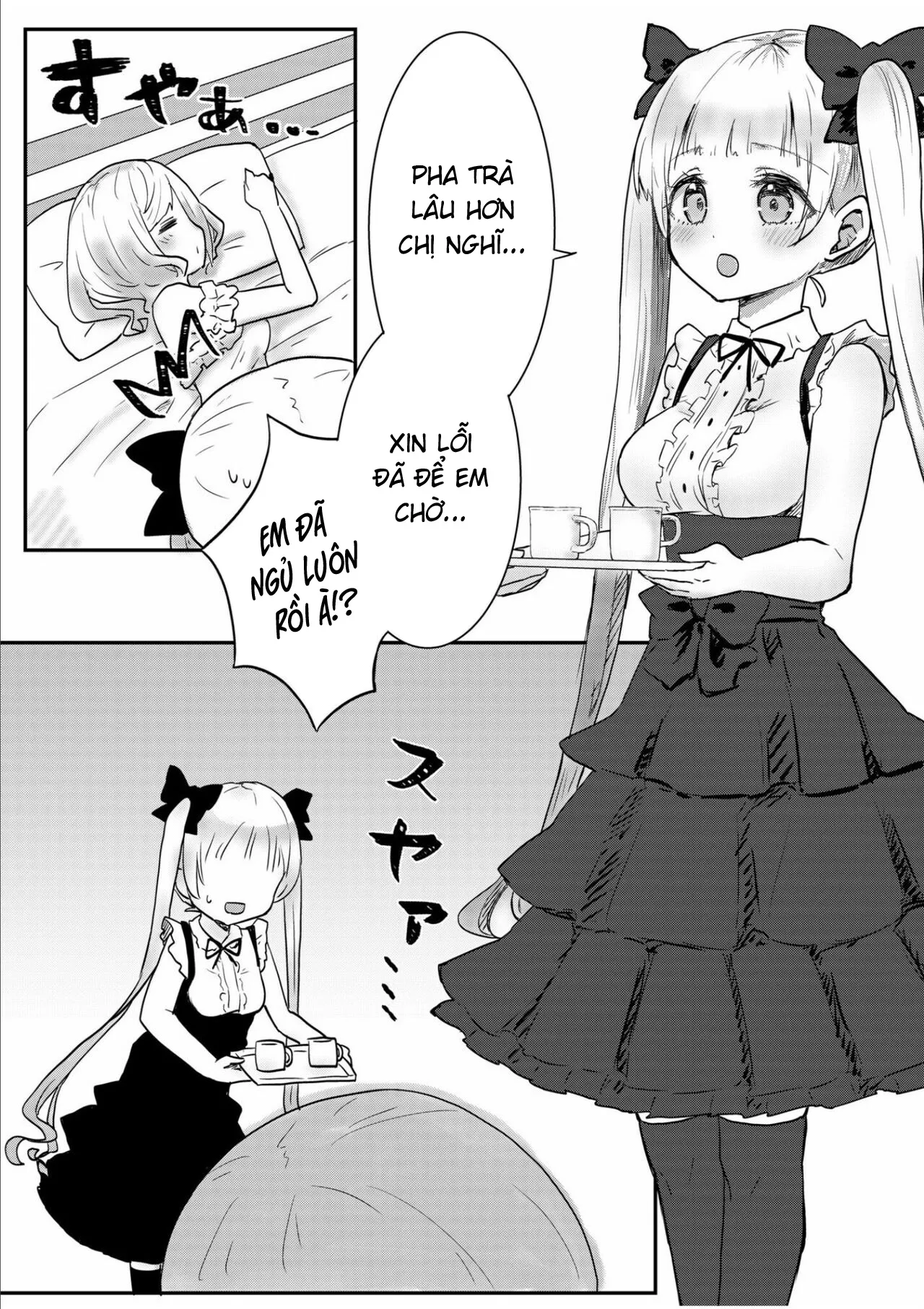 HentaiVN.net - Ảnh 17 - Cuộc sống của chị em sinh đôi [Twin Sisters' Yuri Life] - Chap 1