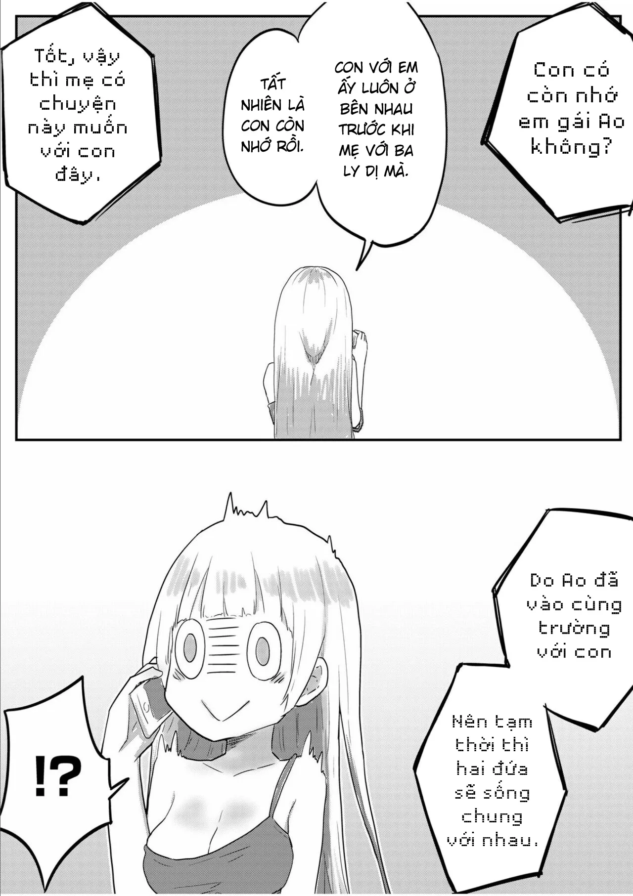 HentaiVN.net - Ảnh 9 - Cuộc sống của chị em sinh đôi [Twin Sisters' Yuri Life] - Chap 1