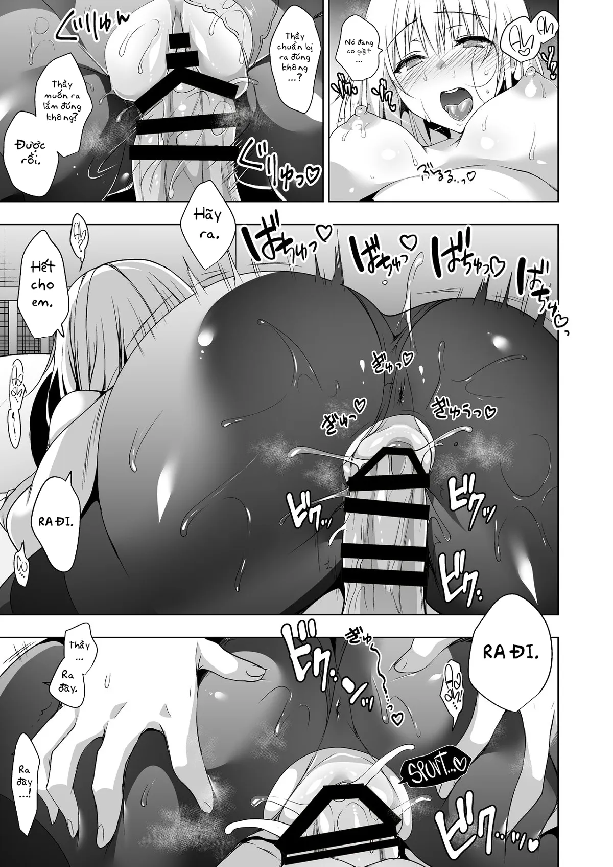 HentaiVN.net - Ảnh 27 - Buổi giải tỏa căng thẳng của hội trưởng hội học sinh [Hakoiri Otome - Seitokaichou Serika no Shasei Kanri Training] - Chap 1
