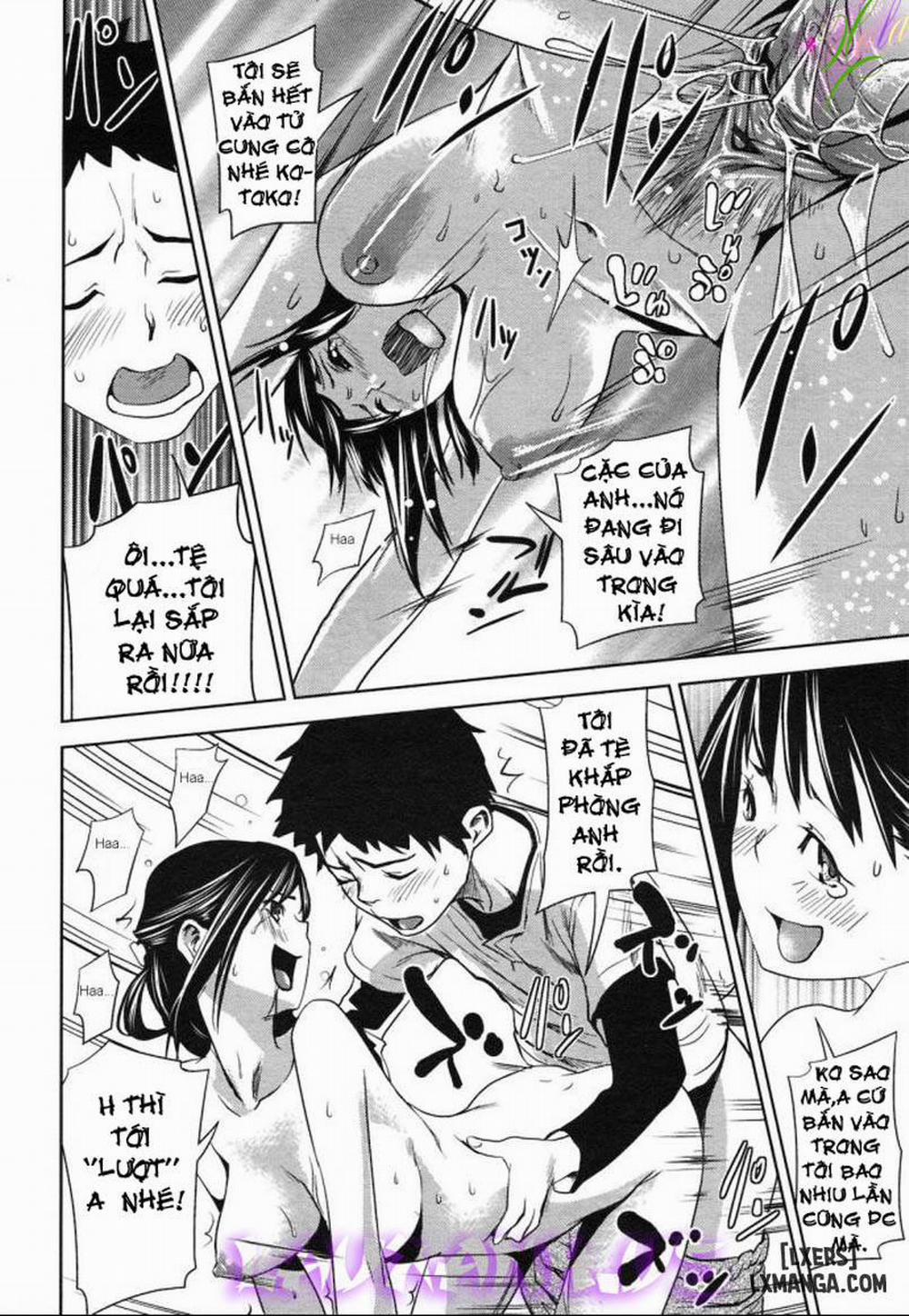 HentaiVN.net - Ảnh 22 - The Desperate Neighbour [Nyoui Na Otonari-San] - Chap 1