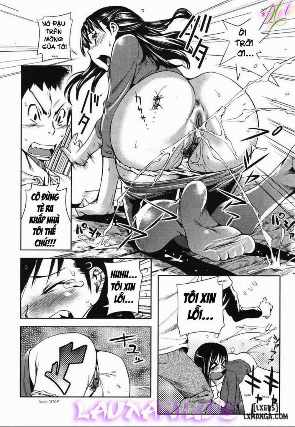 HentaiVN.net - Ảnh 4 - The Desperate Neighbour [Nyoui Na Otonari-San] - Chap 1
