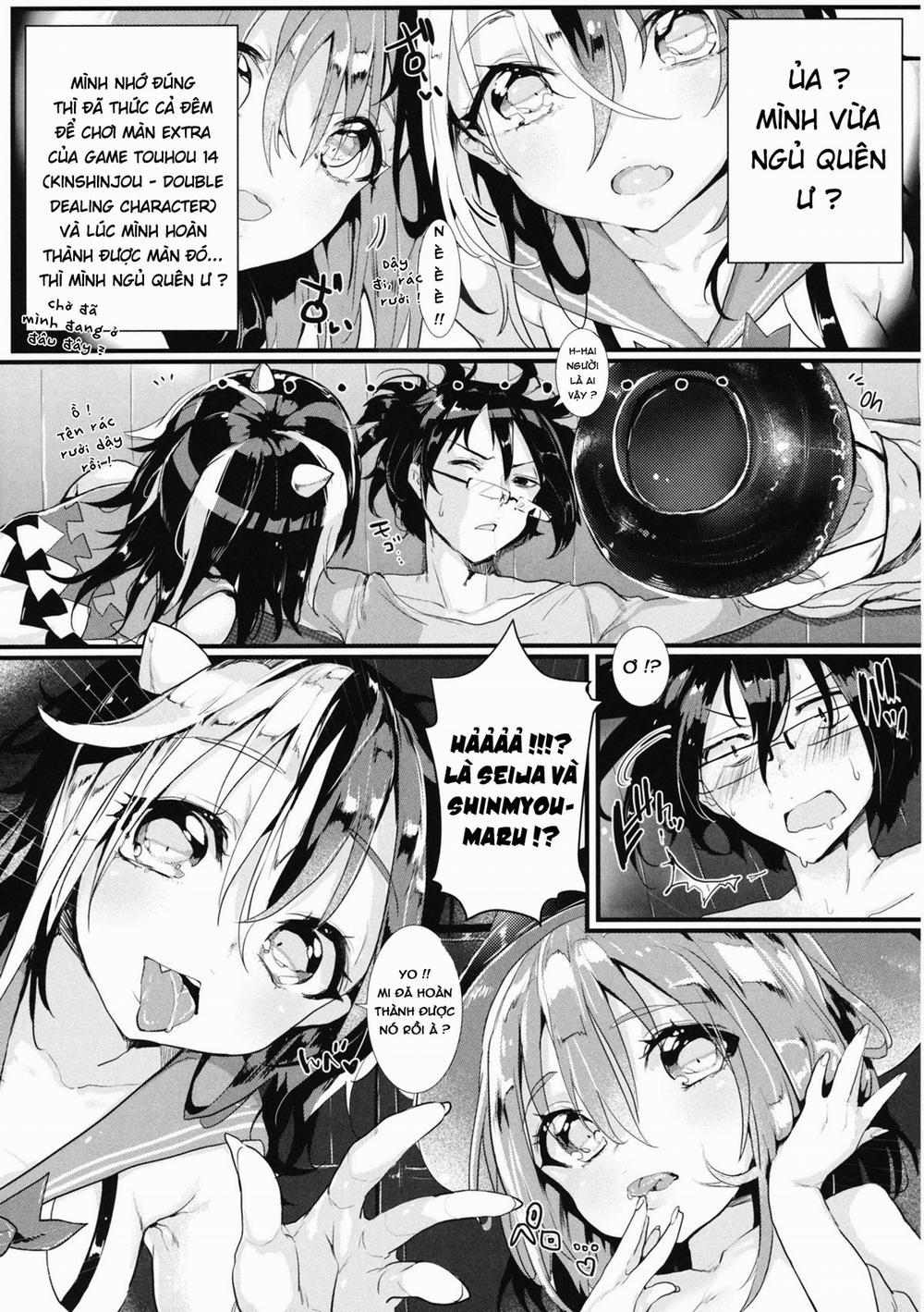 HentaiVN.net - Ảnh 4 - Welcome To Kishinjou (Touhou Project) [Chào Mừng Đến Với Huy Châm Thành; WTK - Welcome To Kishinjou] - Chap 1