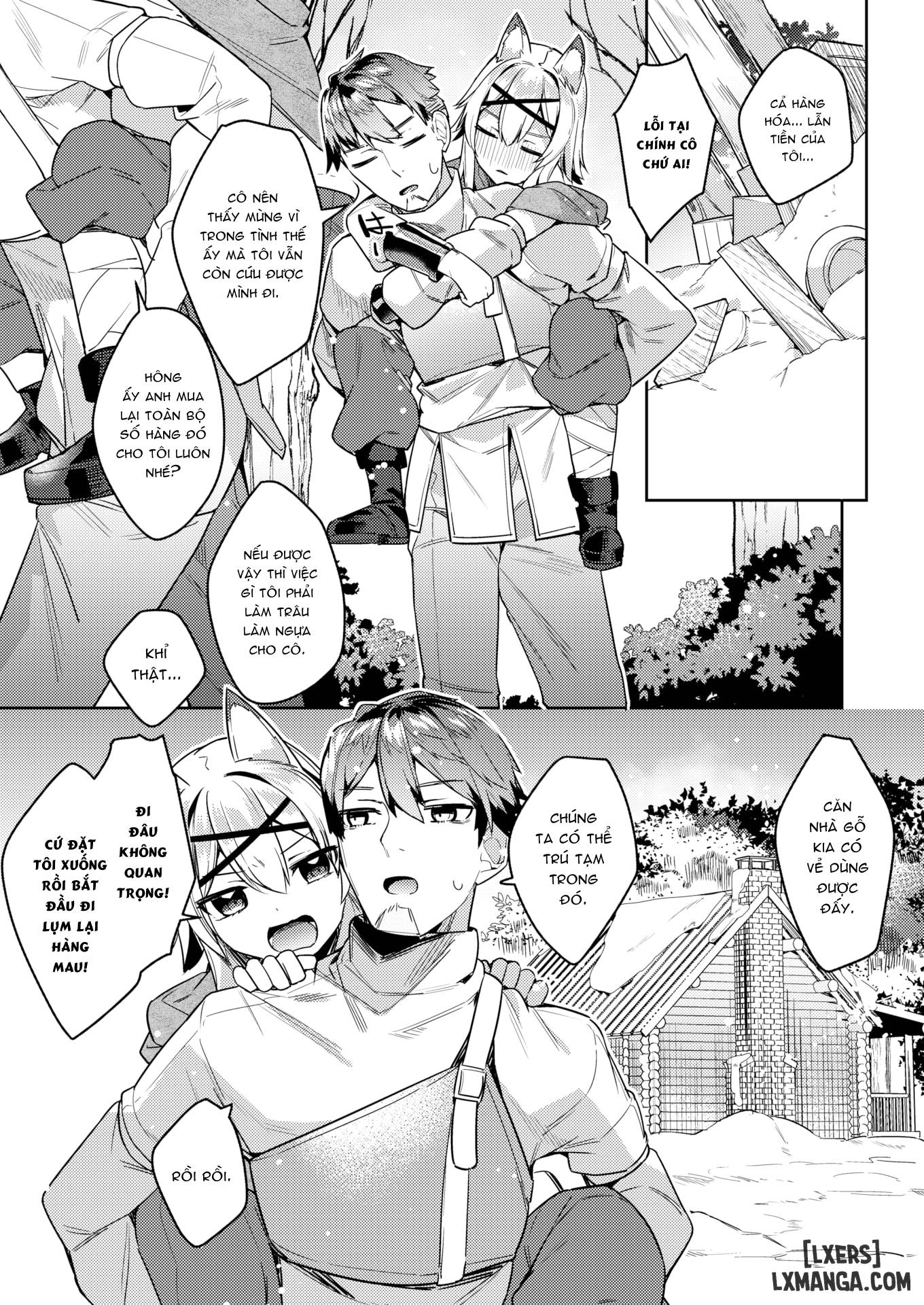 HentaiVN.net - Ảnh 4 - The Greedy Merchant Who Lost Everything and Needs Money - Chap 1