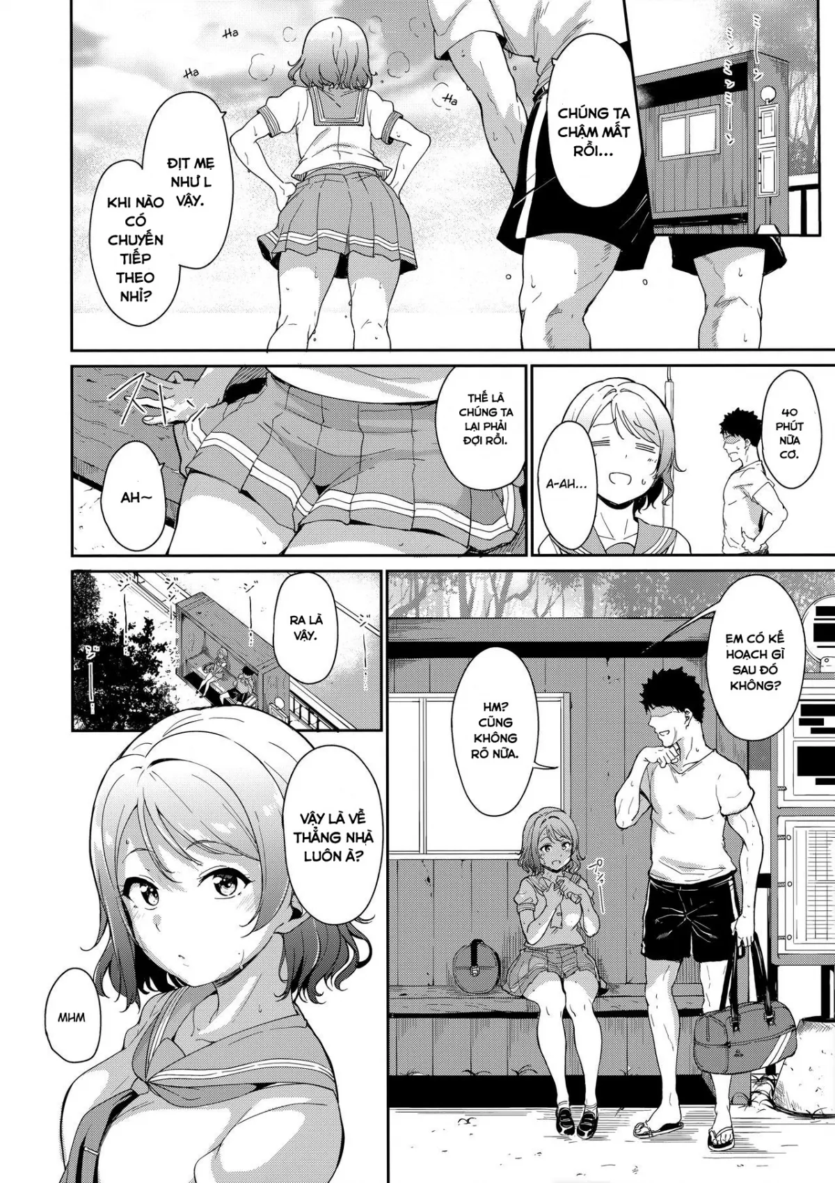 HentaiVN.net - Ảnh 3 - Watanabe no Kyuujitsu (Love Live! Sunshine!!) [Watanabe's Day Off] - Chap 1