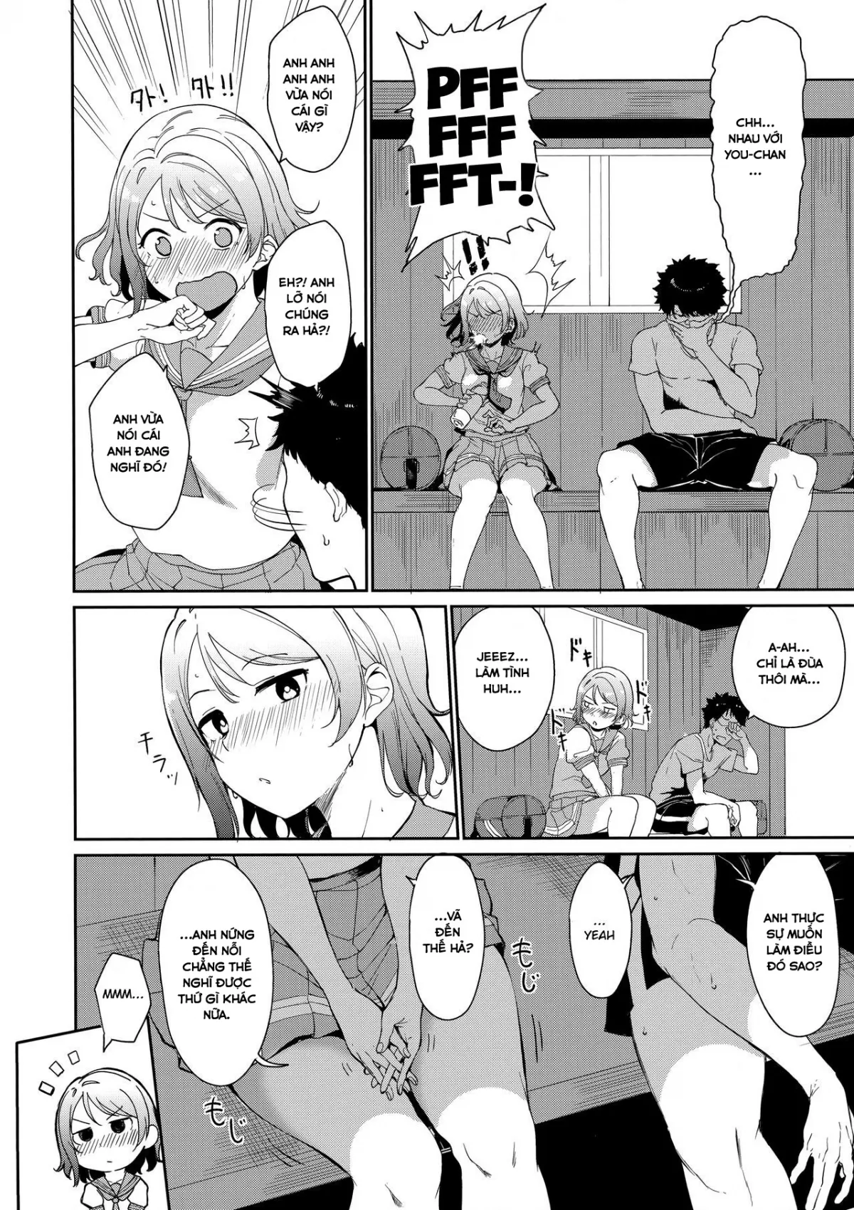 HentaiVN.net - Ảnh 5 - Watanabe no Kyuujitsu (Love Live! Sunshine!!) [Watanabe's Day Off] - Chap 1