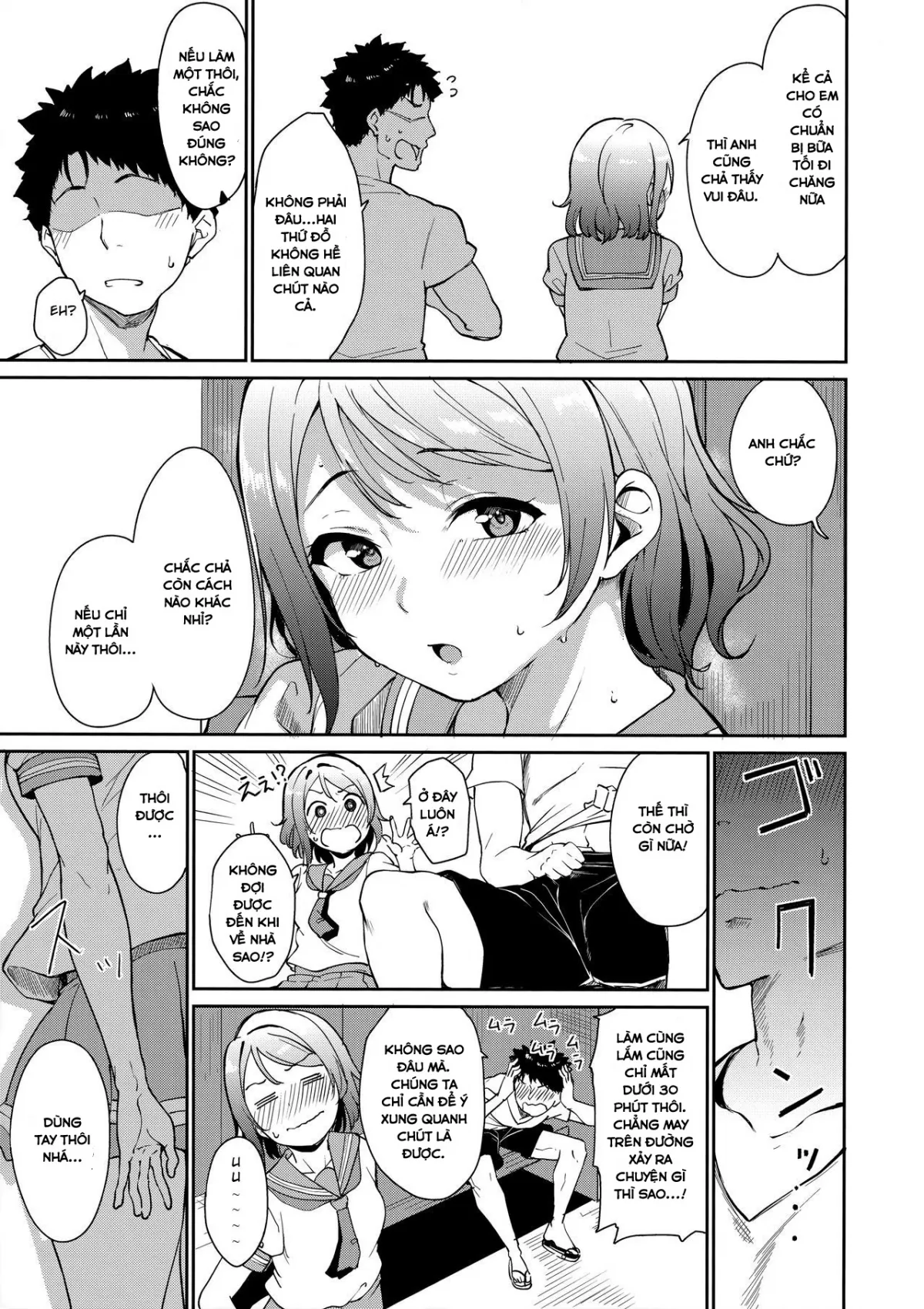 HentaiVN.net - Ảnh 6 - Watanabe no Kyuujitsu (Love Live! Sunshine!!) [Watanabe's Day Off] - Chap 1