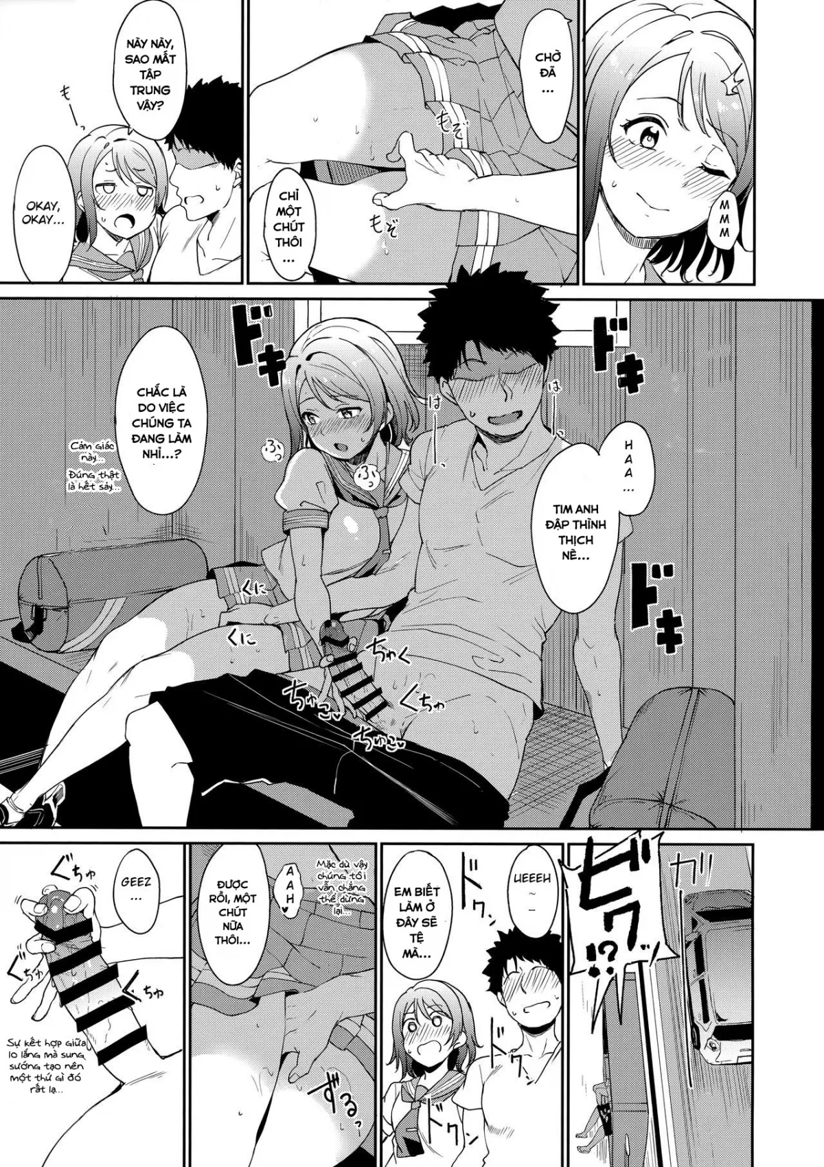 HentaiVN.net - Ảnh 8 - Watanabe no Kyuujitsu (Love Live! Sunshine!!) [Watanabe's Day Off] - Chap 1