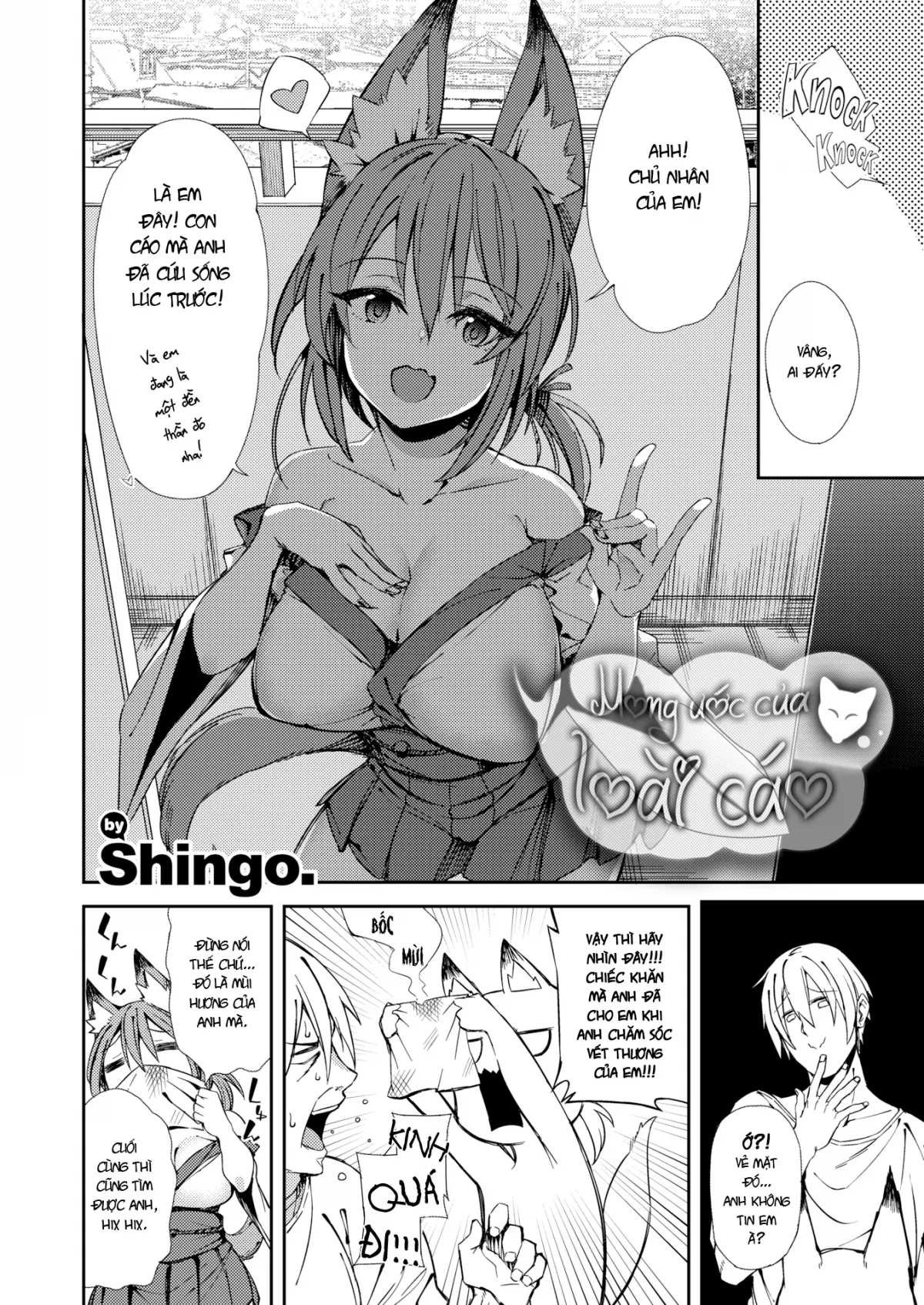 HentaiVN.net - Ảnh 3 - Mong ước của loài cáo! [A Fox’s Requitail?] - Chap 1