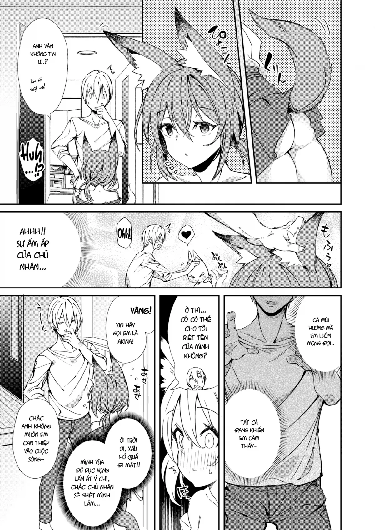 HentaiVN.net - Ảnh 4 - Mong ước của loài cáo! [A Fox’s Requitail?] - Chap 1