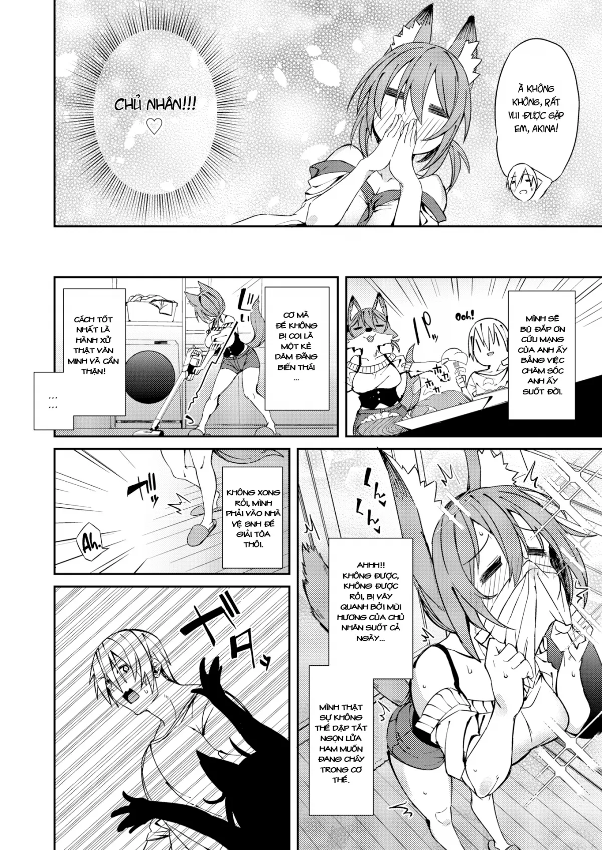 HentaiVN.net - Ảnh 5 - Mong ước của loài cáo! [A Fox’s Requitail?] - Chap 1