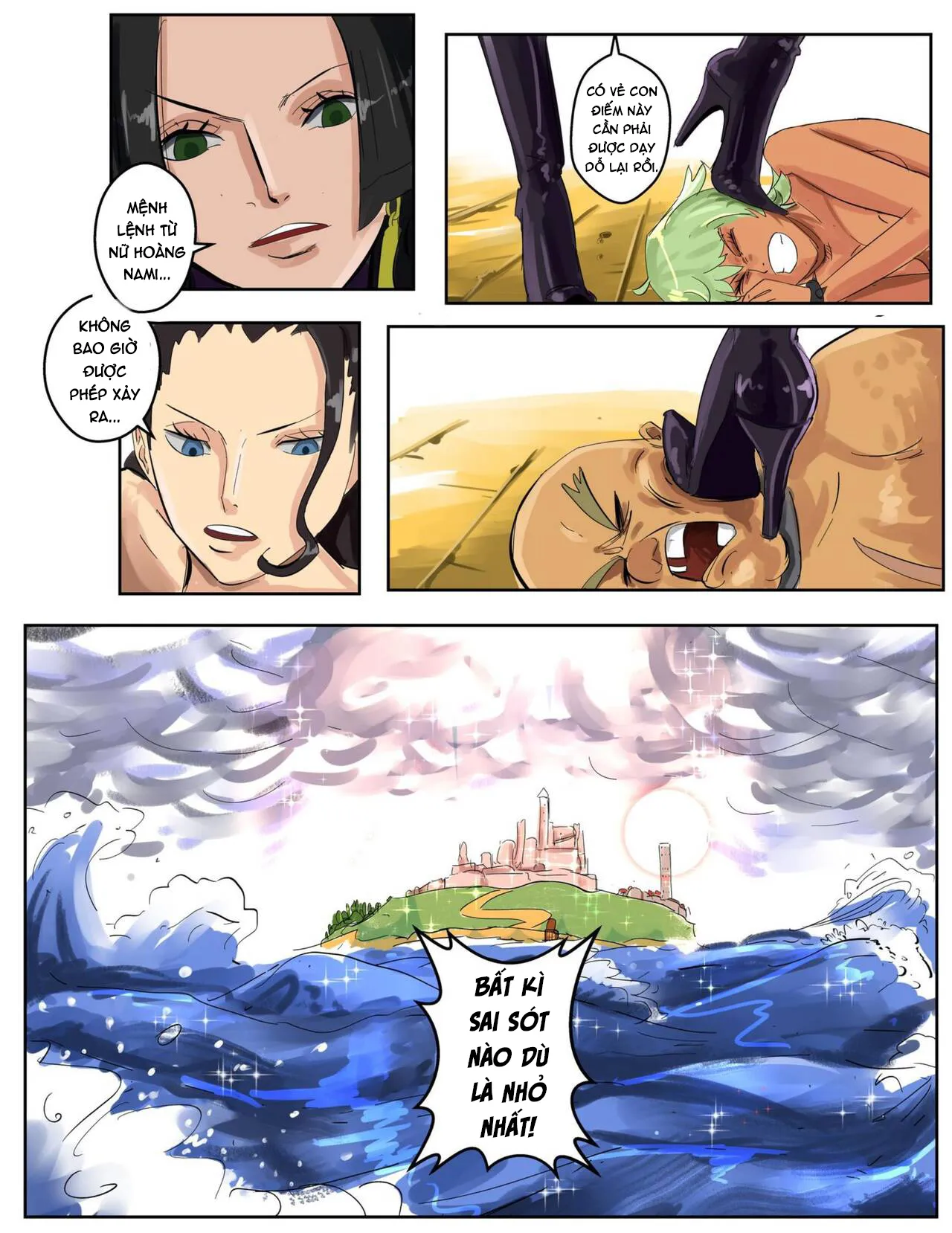 HentaiVN.net - Ảnh 15 - Bố Nami! [Nami's world 1 + 2] - Chap 2