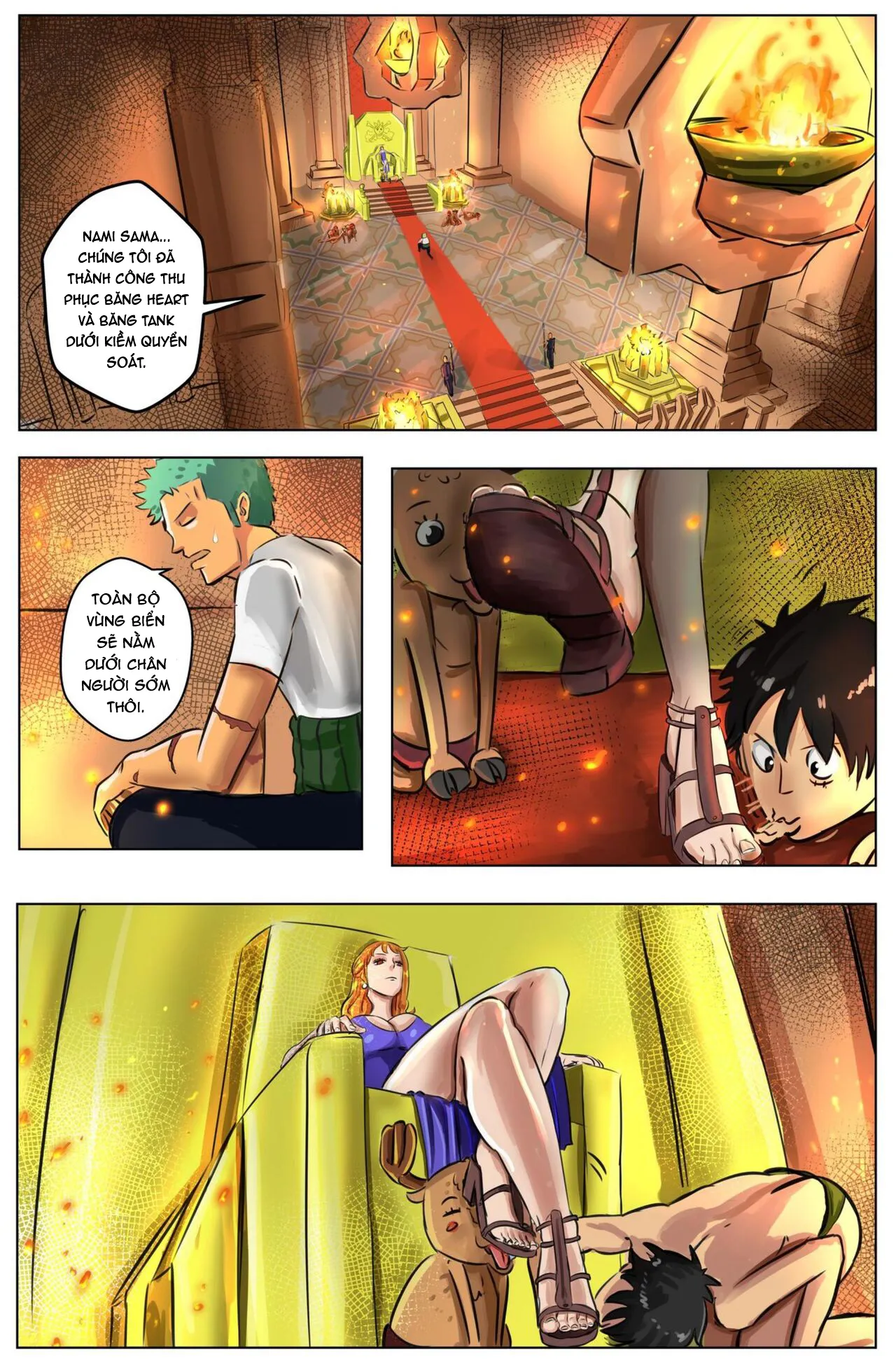 HentaiVN.net - Ảnh 16 - Bố Nami! [Nami's world 1 + 2] - Chap 2