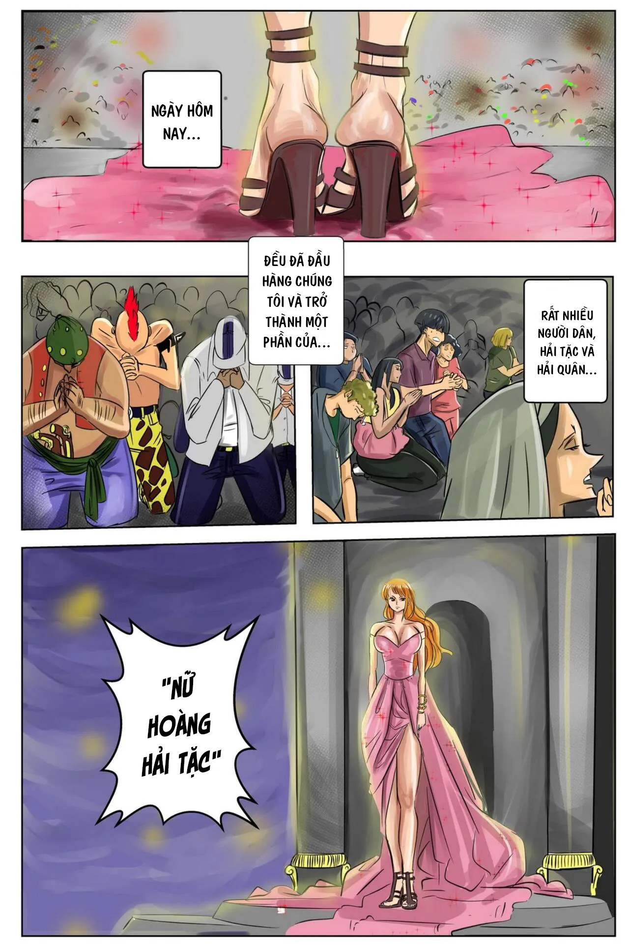 HentaiVN.net - Ảnh 5 - Bố Nami! [Nami's world 1 + 2] - Chap 2
