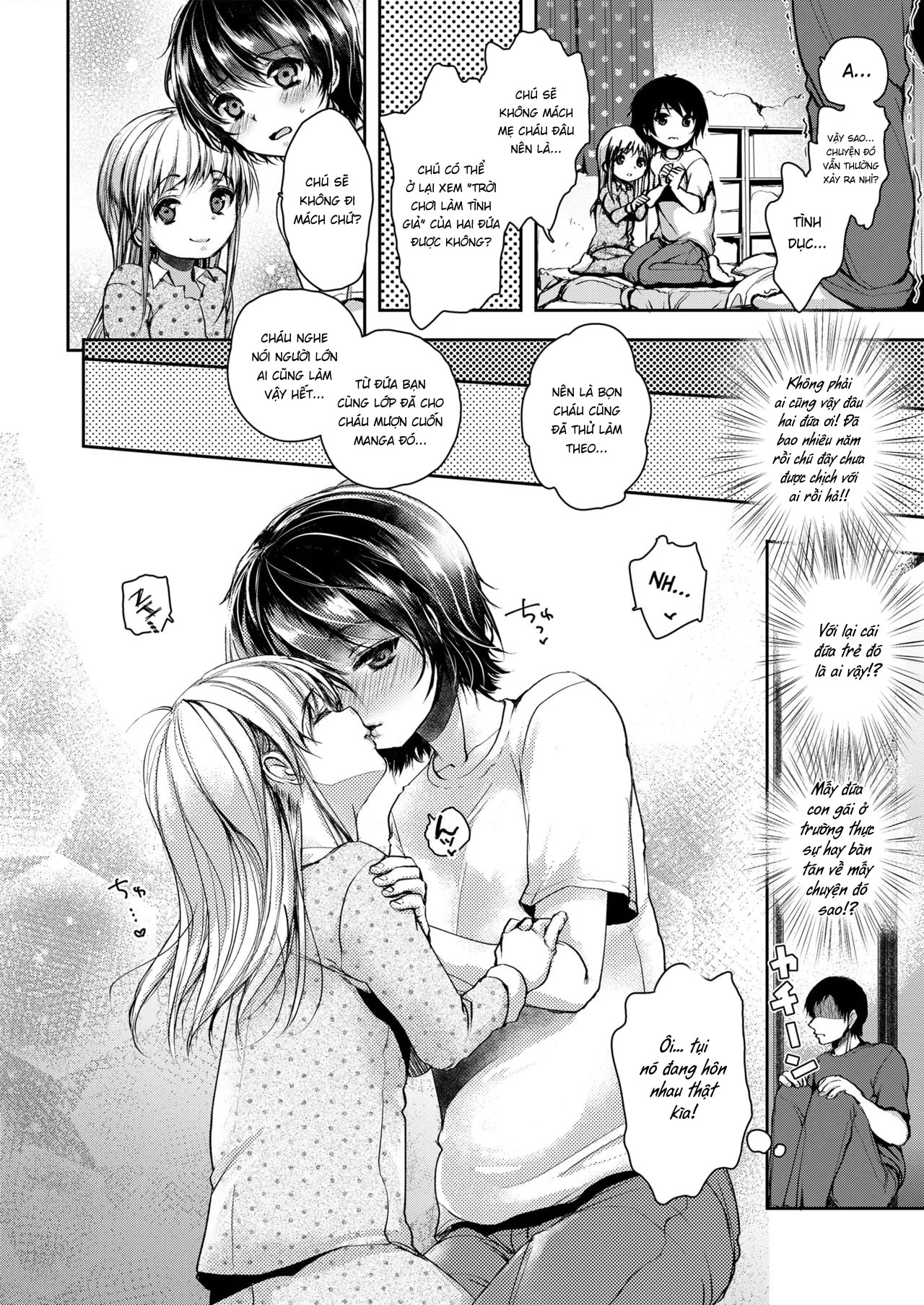 HentaiVN.net - Ảnh 10 - Naisho no Ecchi Gokko - Secret Immoral Play - Chap 1