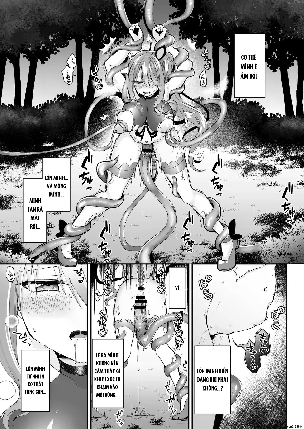 HentaiVN.net - Ảnh 15 - Mahou Shoujo ga Anal Jelly Haisetsu shite Energy Drain Sareru Hanasi - Chap 1