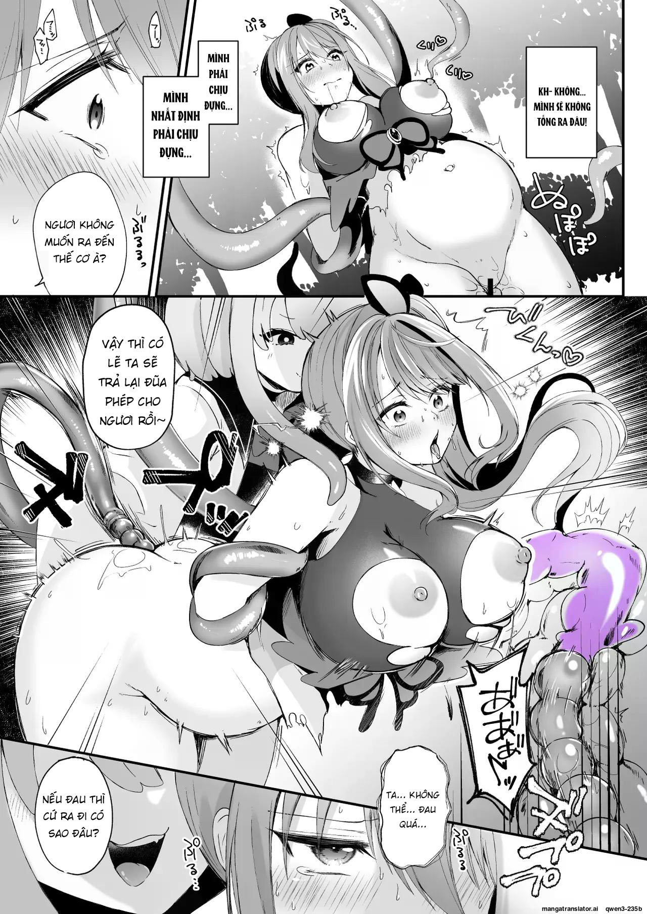 HentaiVN.net - Ảnh 19 - Mahou Shoujo ga Anal Jelly Haisetsu shite Energy Drain Sareru Hanasi - Chap 1