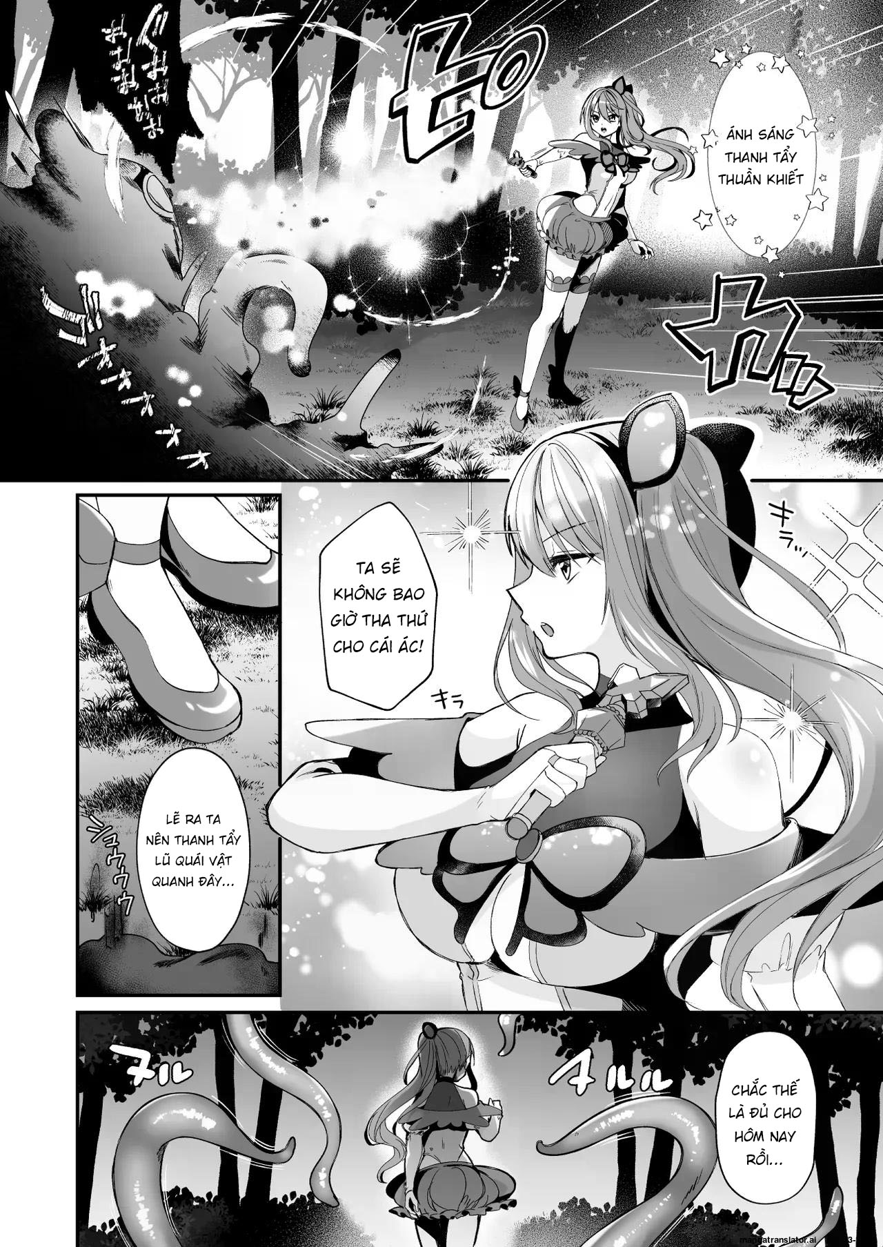 HentaiVN.net - Ảnh 4 - Mahou Shoujo ga Anal Jelly Haisetsu shite Energy Drain Sareru Hanasi - Chap 1