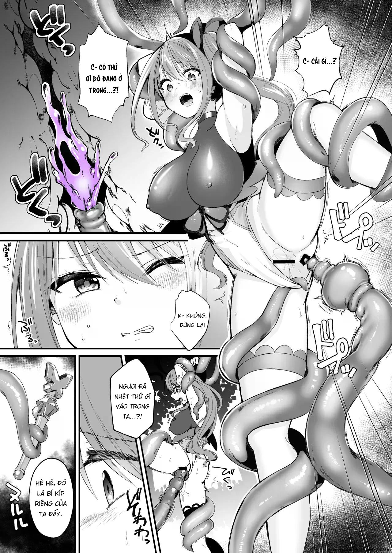 HentaiVN.net - Ảnh 7 - Mahou Shoujo ga Anal Jelly Haisetsu shite Energy Drain Sareru Hanasi - Chap 1